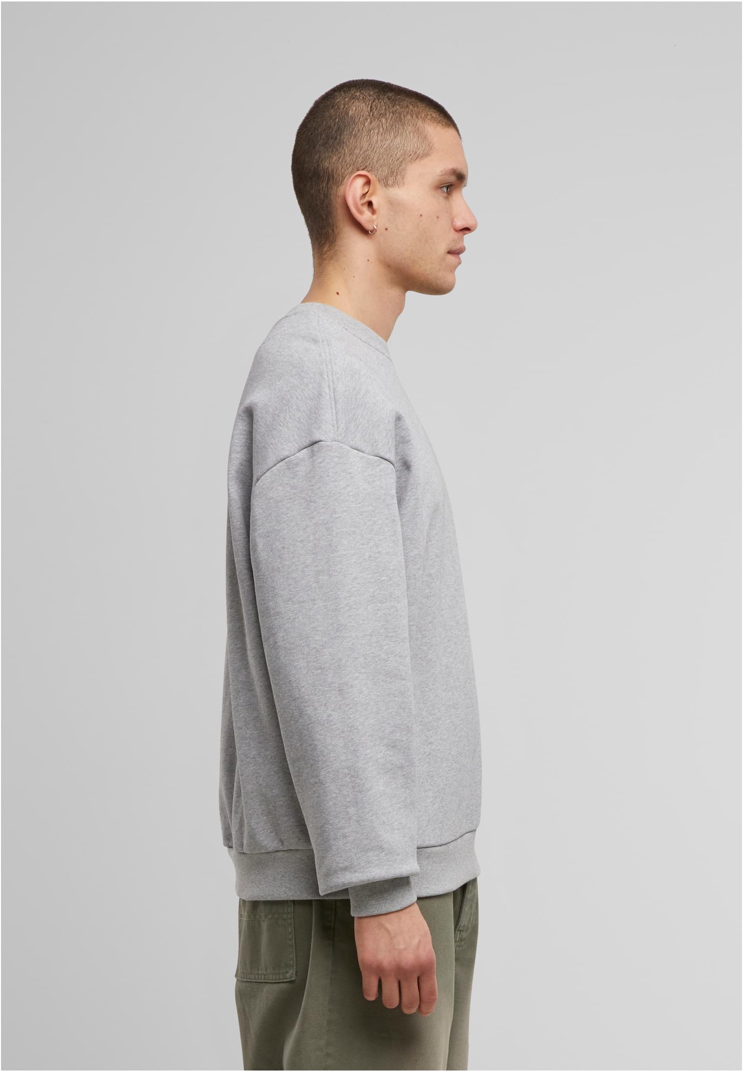 Ultra Heavy Cotton Crewneck heathergrey | heathergrey