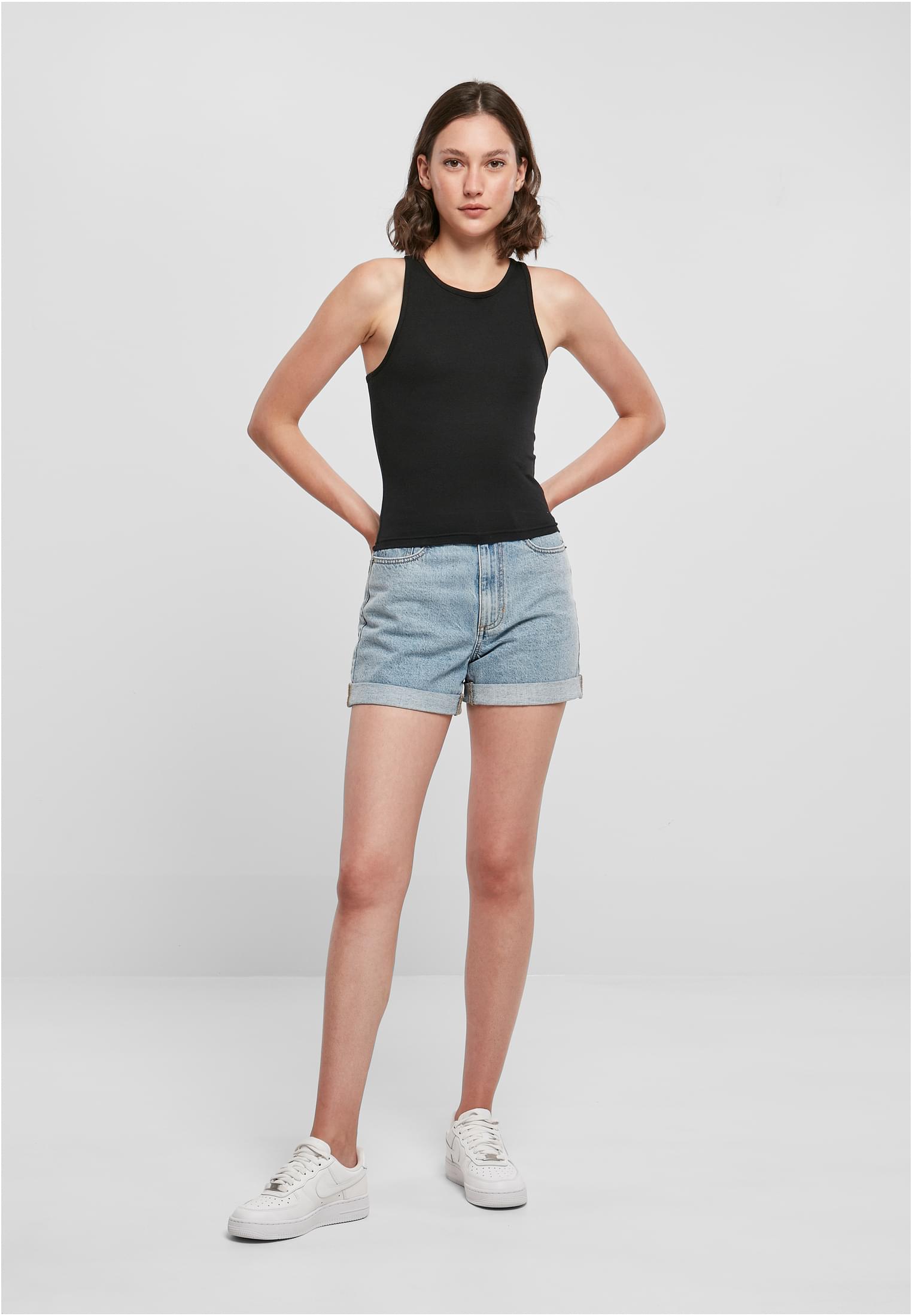 Ladies Racer Back Top black | black
