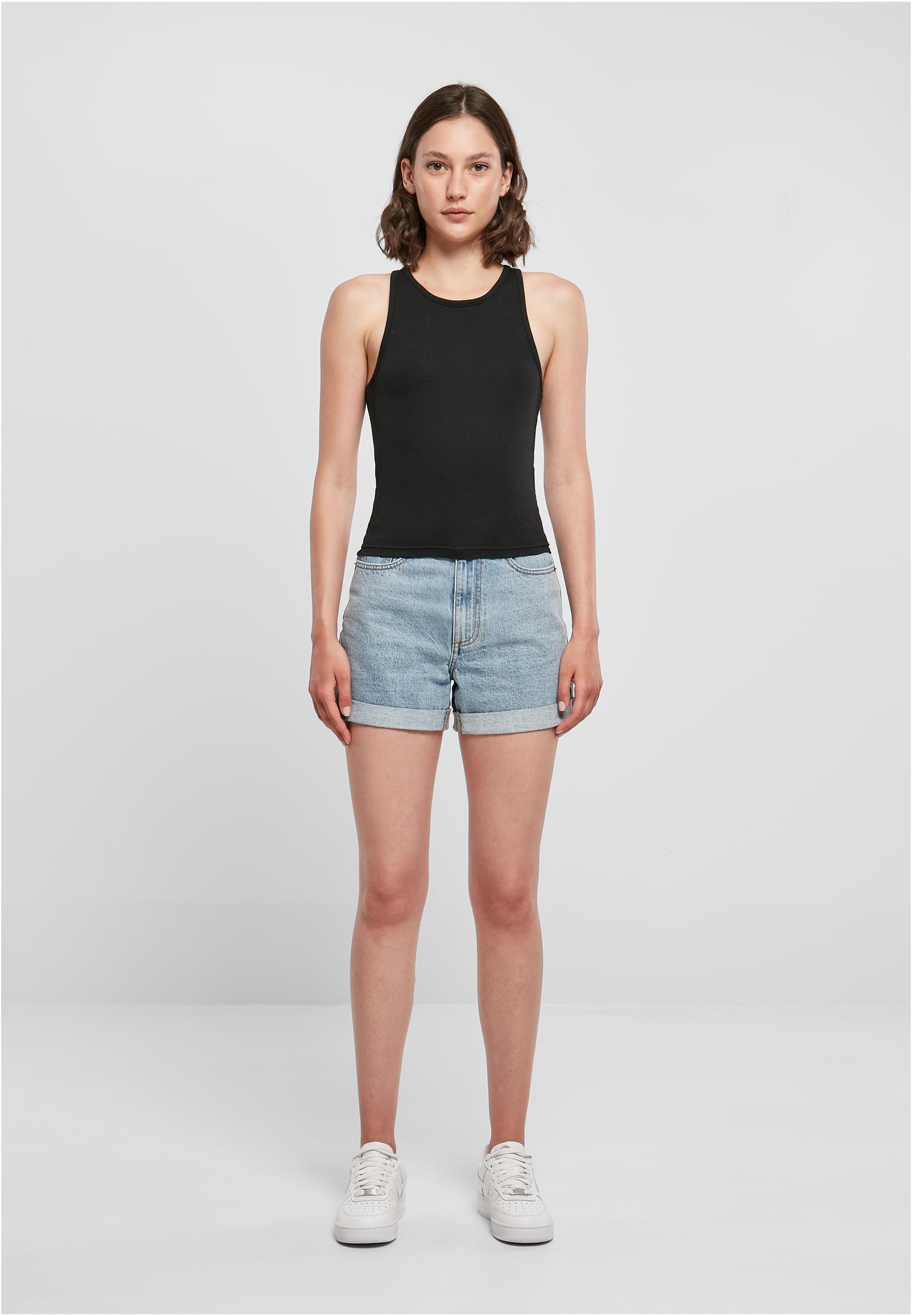 Ladies Racer Back Top black | black