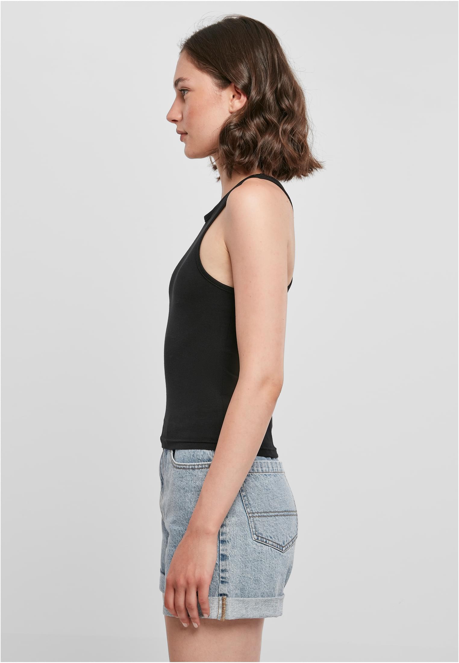 Ladies Racer Back Top black | black