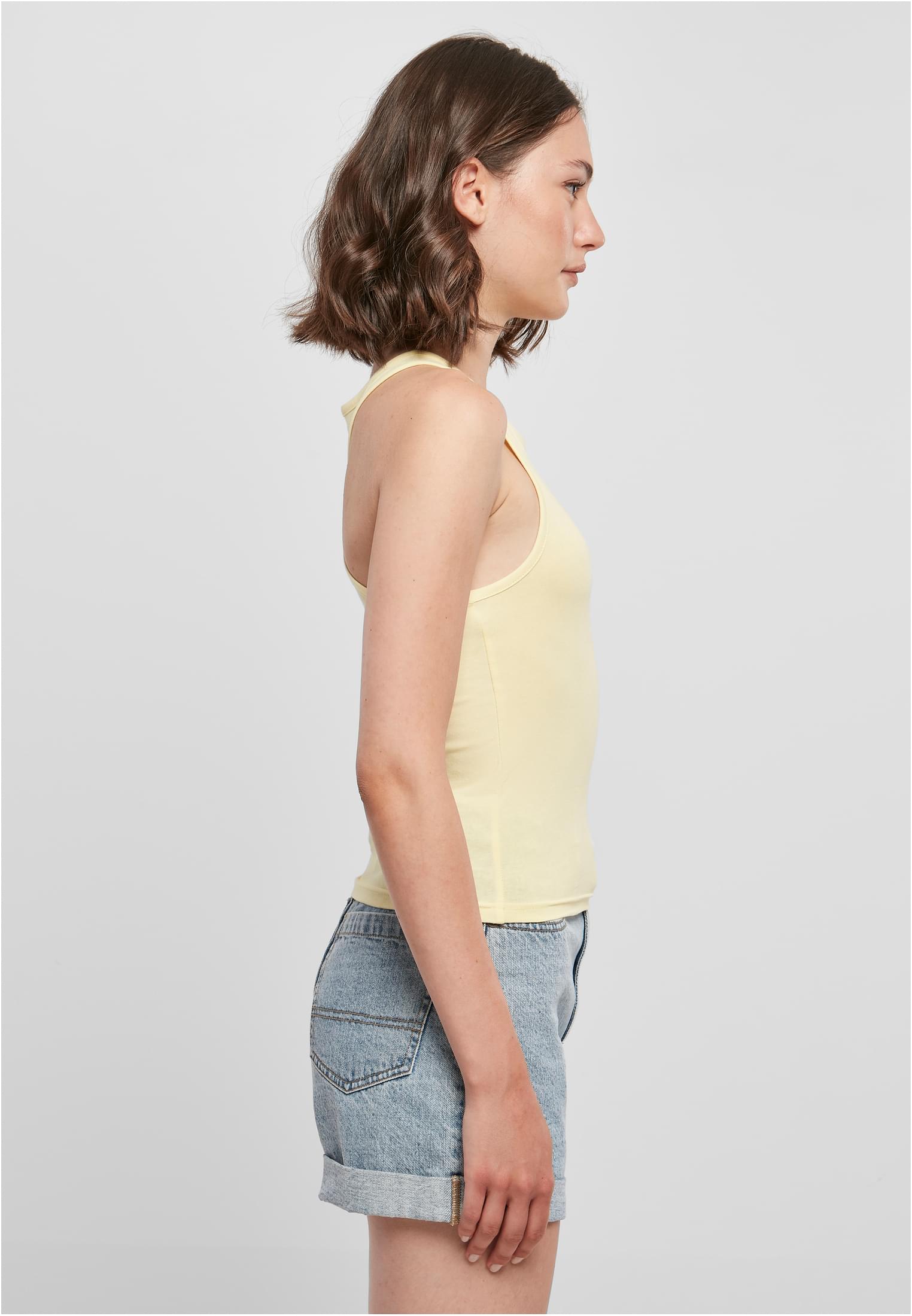 Ladies Racer Back Top softyellow | softyellow