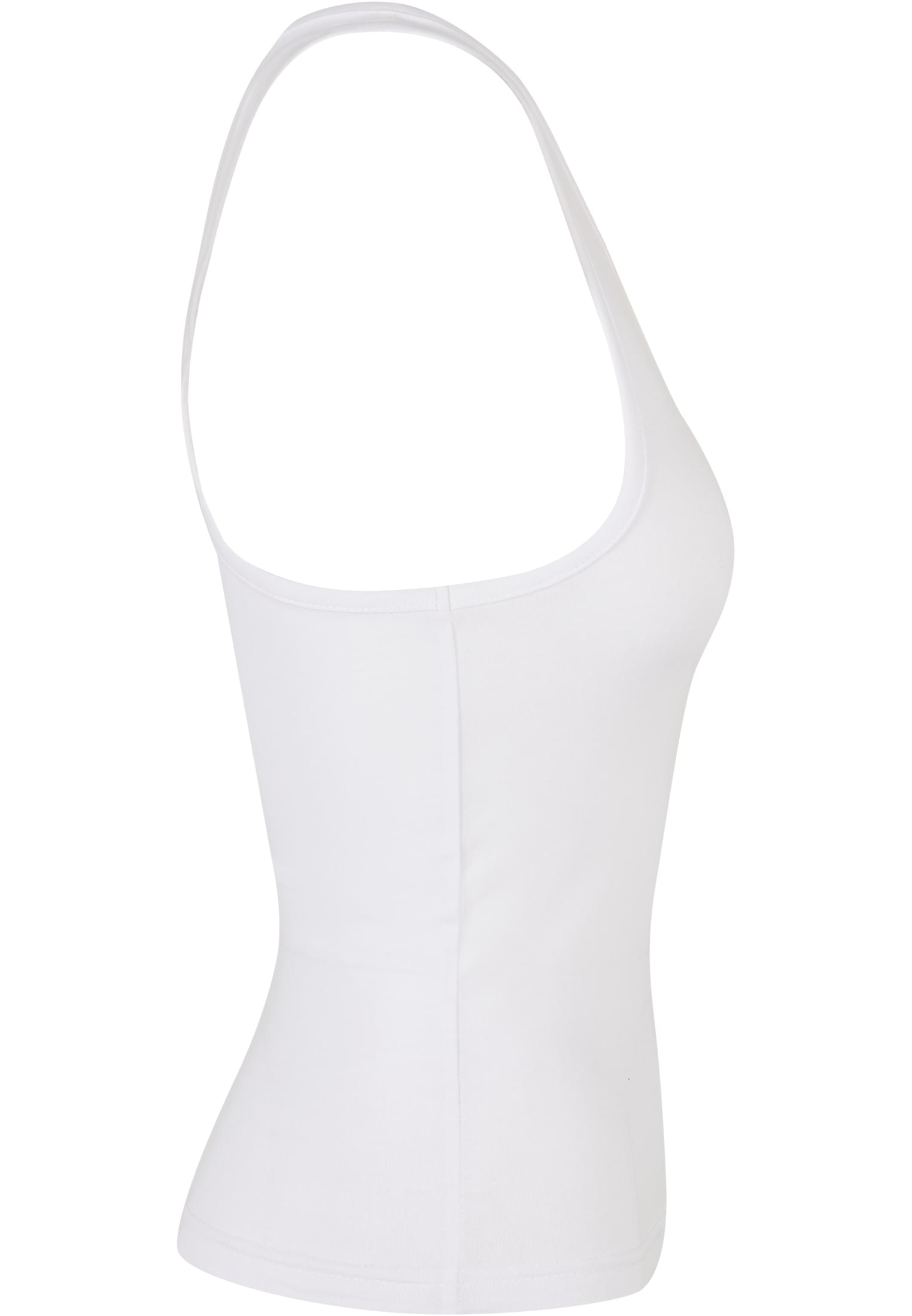 Ladies Racer Back Top white | white
