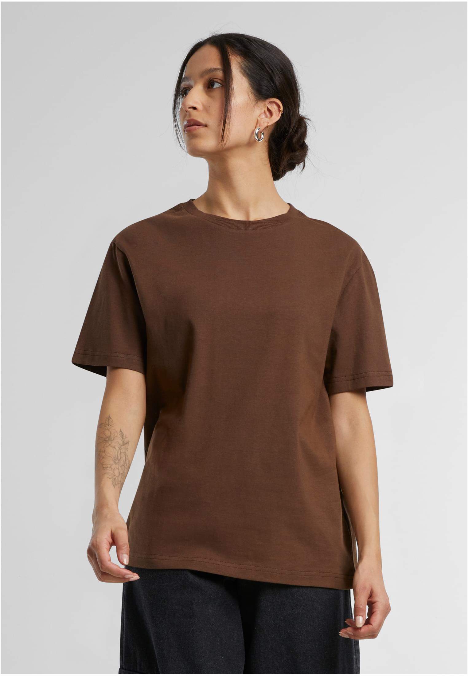 Ladies Everyday Tee chocolatebrown | chocolatebrown