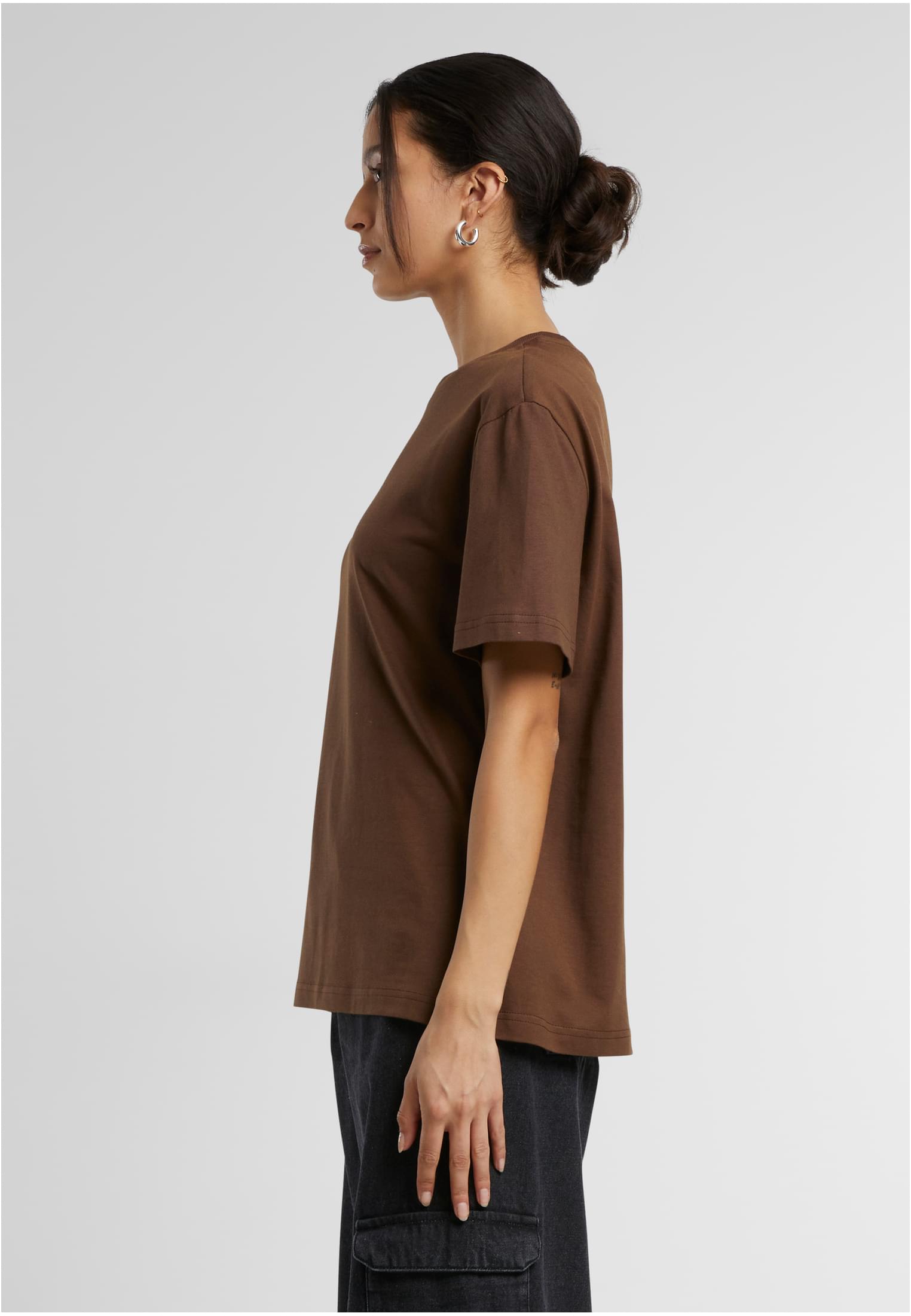 Ladies Everyday Tee chocolatebrown | chocolatebrown