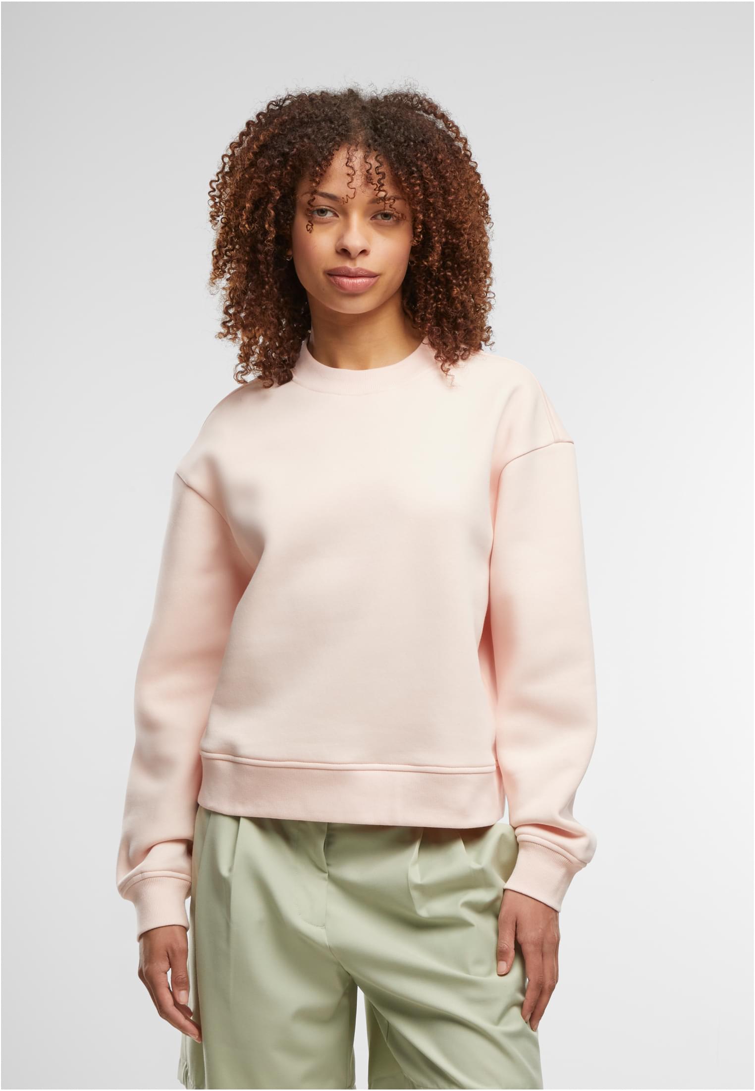 Ladies Oversized Crewneck pink | pink