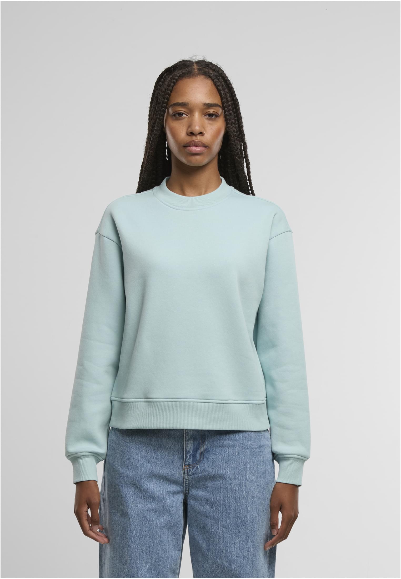 Ladies Oversized Crewneck oceanblue | oceanblue
