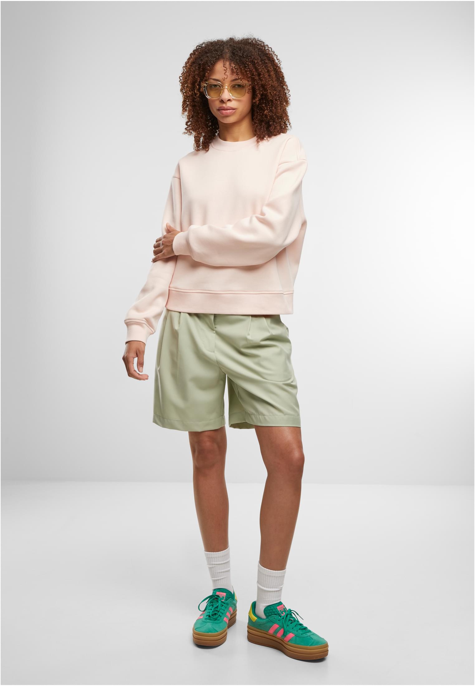 Ladies Oversized Crewneck pink | pink