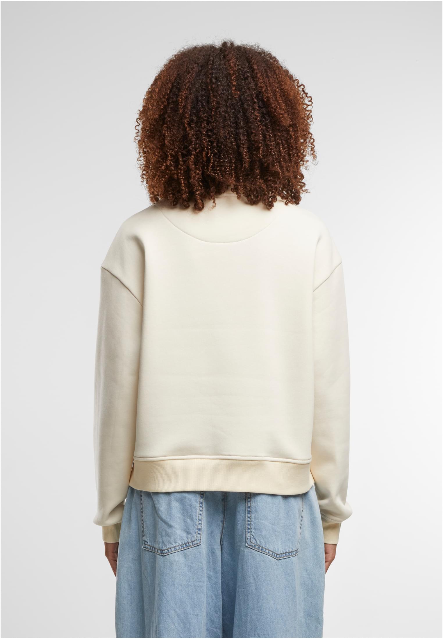Ladies Oversized Crewneck whitesand | whitesand