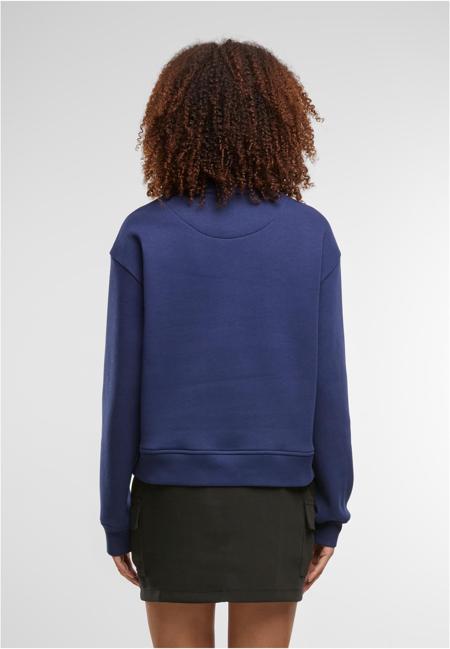 Ladies Oversized Crewneck lightnavy | lightnavy
