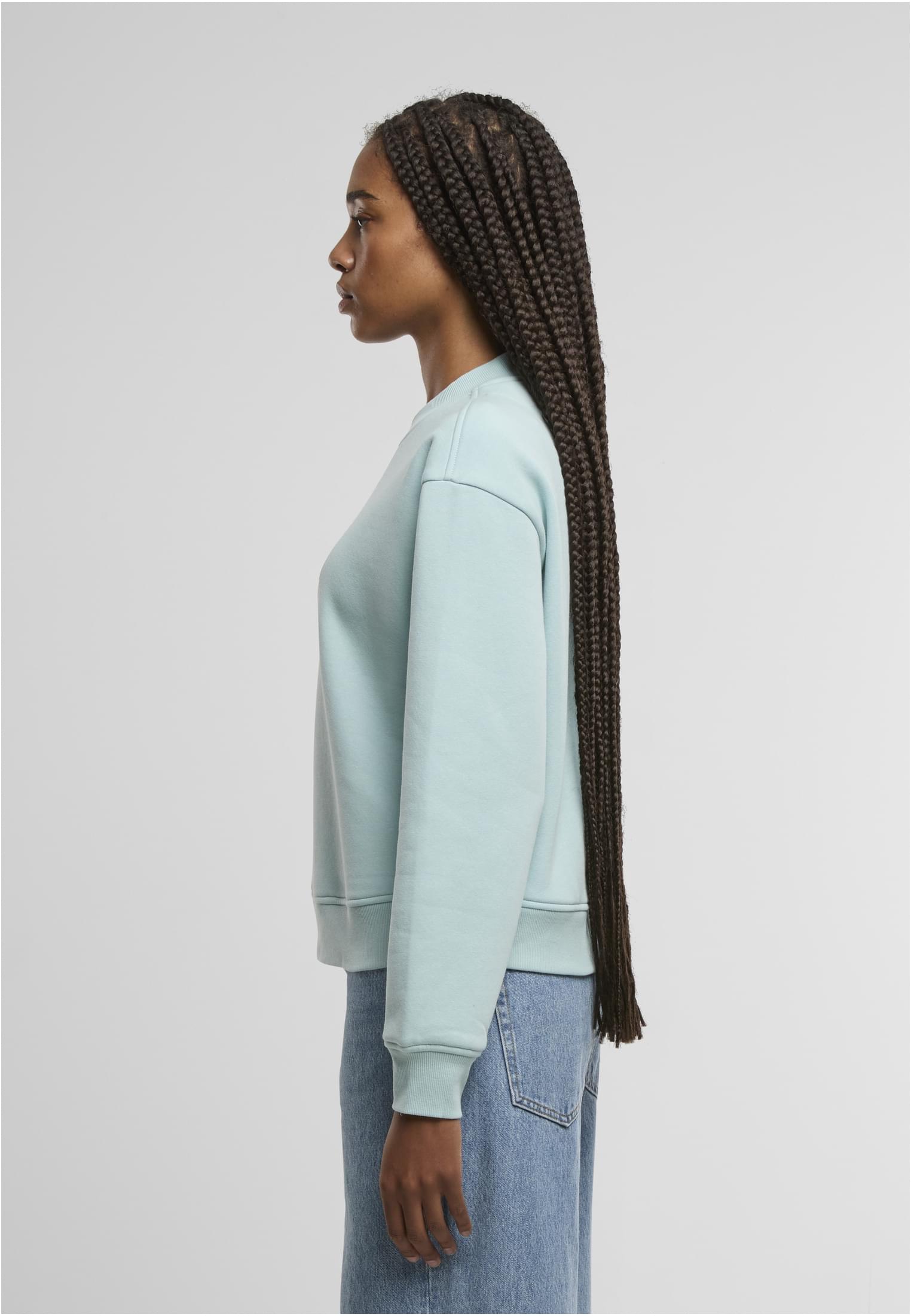 Ladies Oversized Crewneck oceanblue | oceanblue