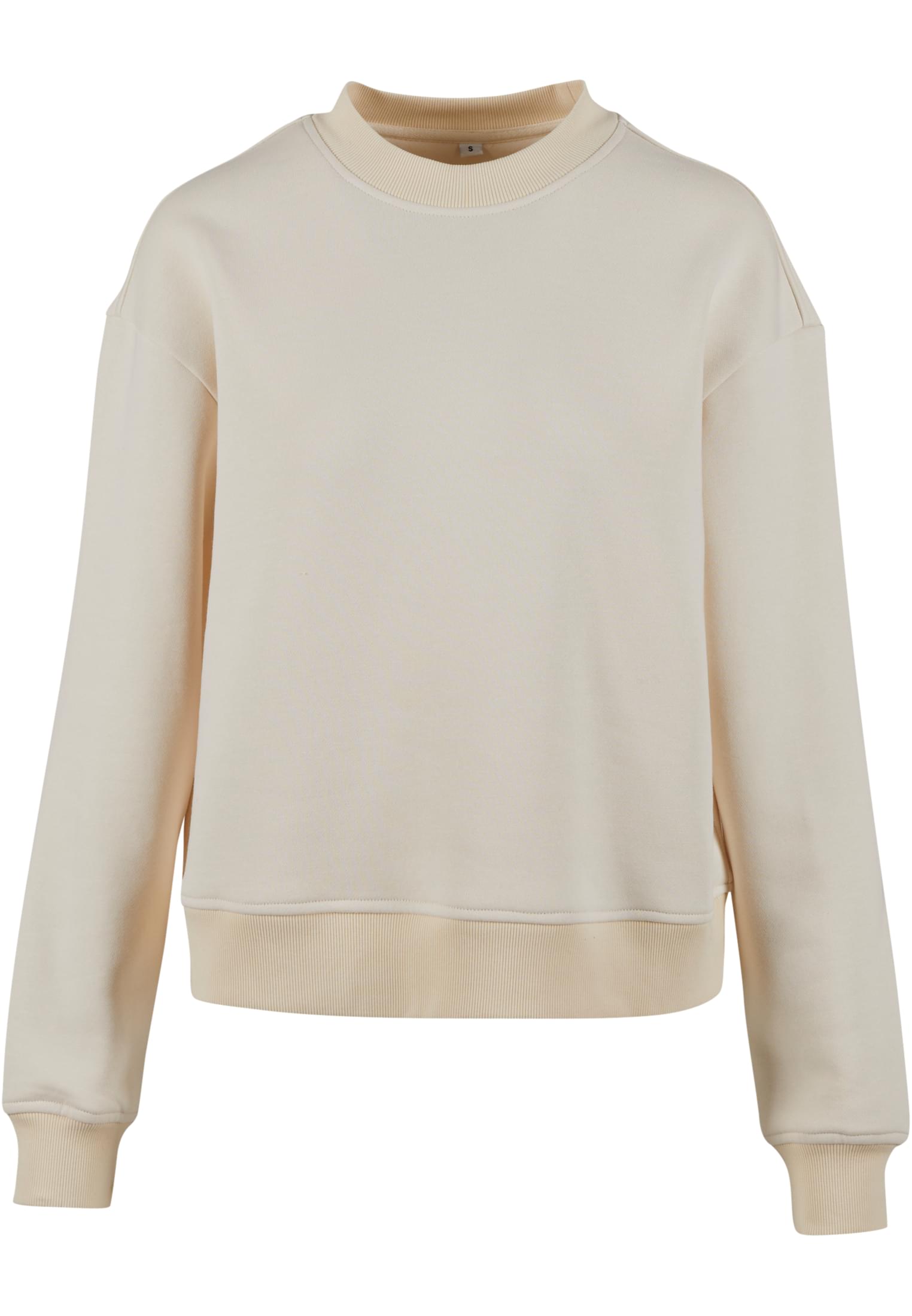 Ladies Oversized Crewneck whitesand | whitesand