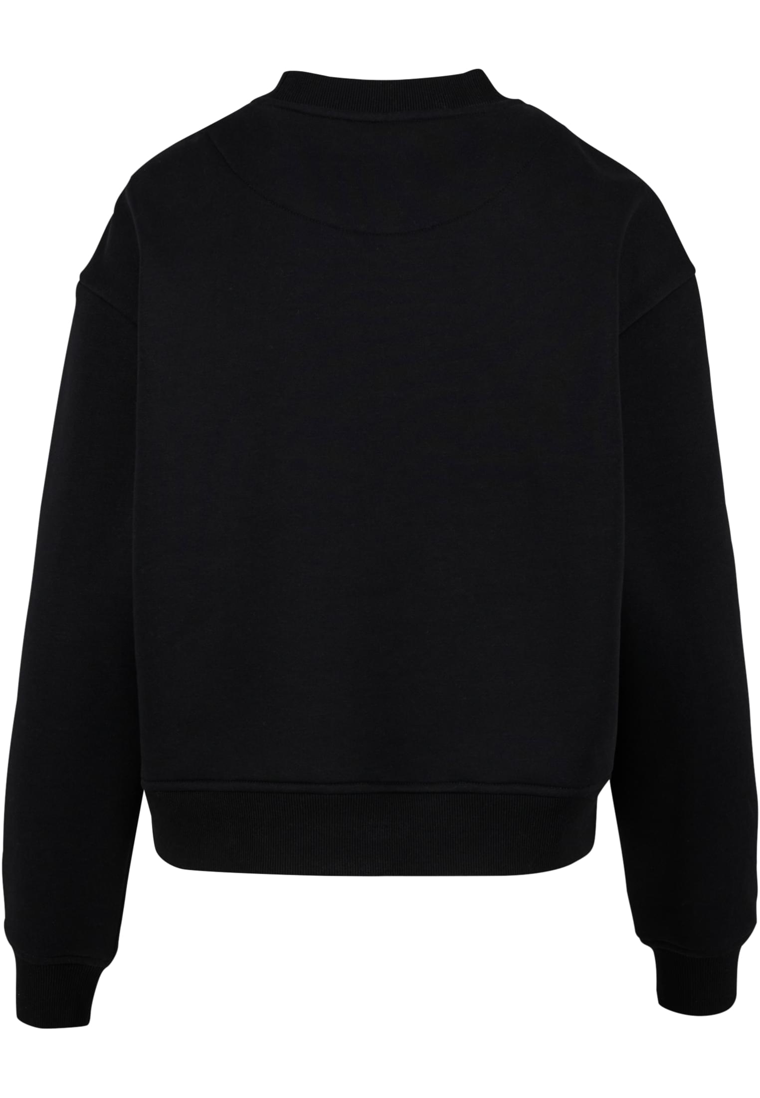 Ladies Oversized Crewneck black | black