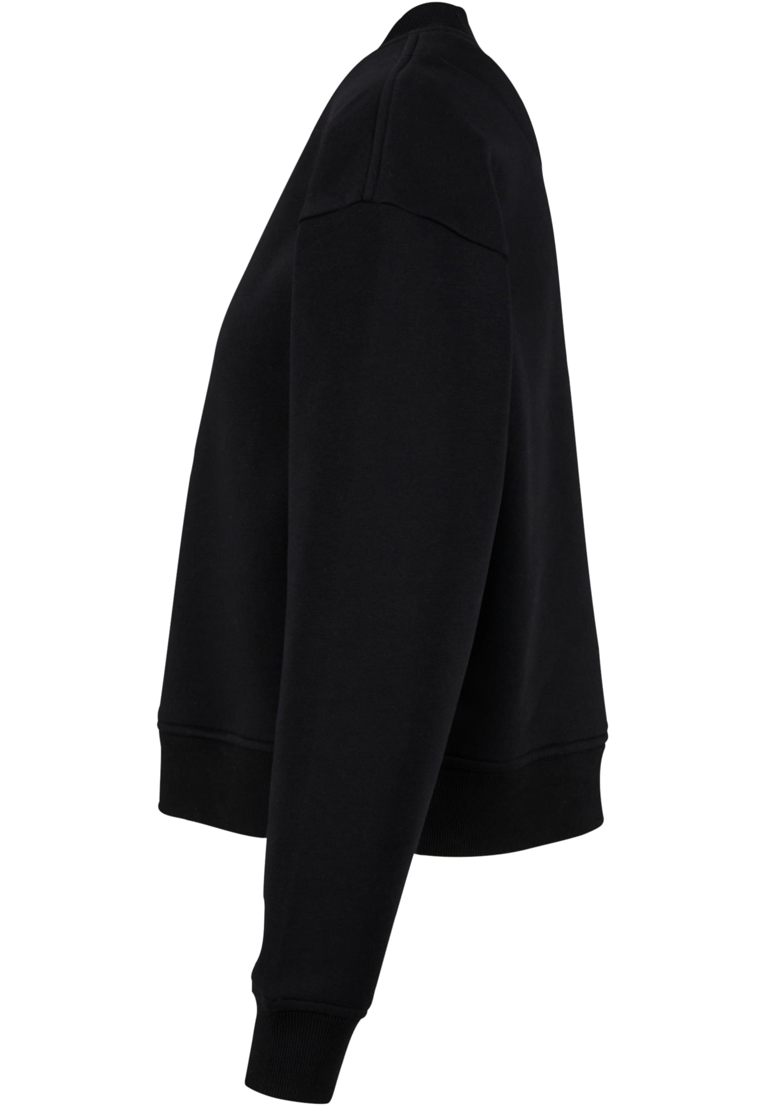 Ladies Oversized Crewneck black | black