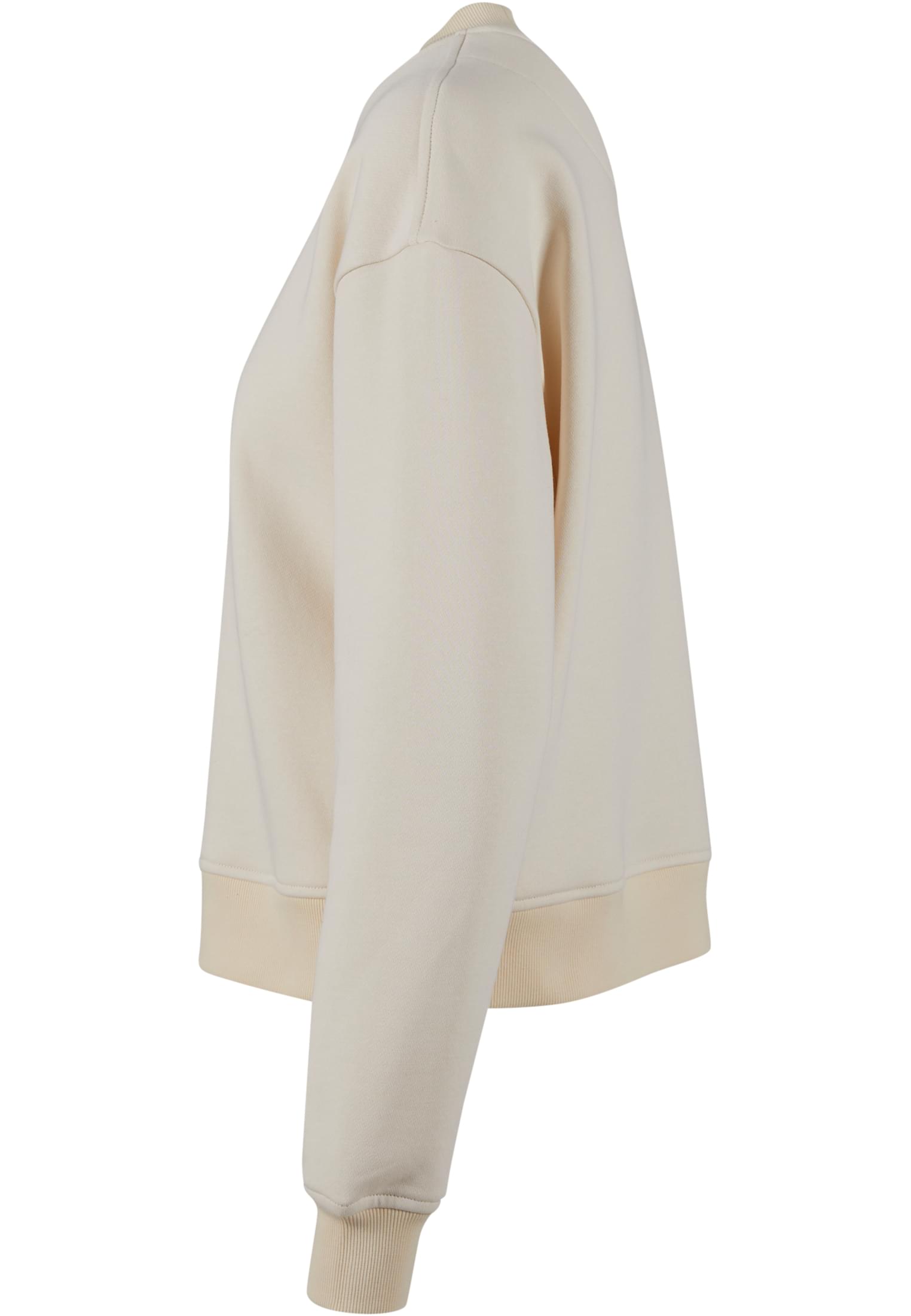 Ladies Oversized Crewneck whitesand | whitesand