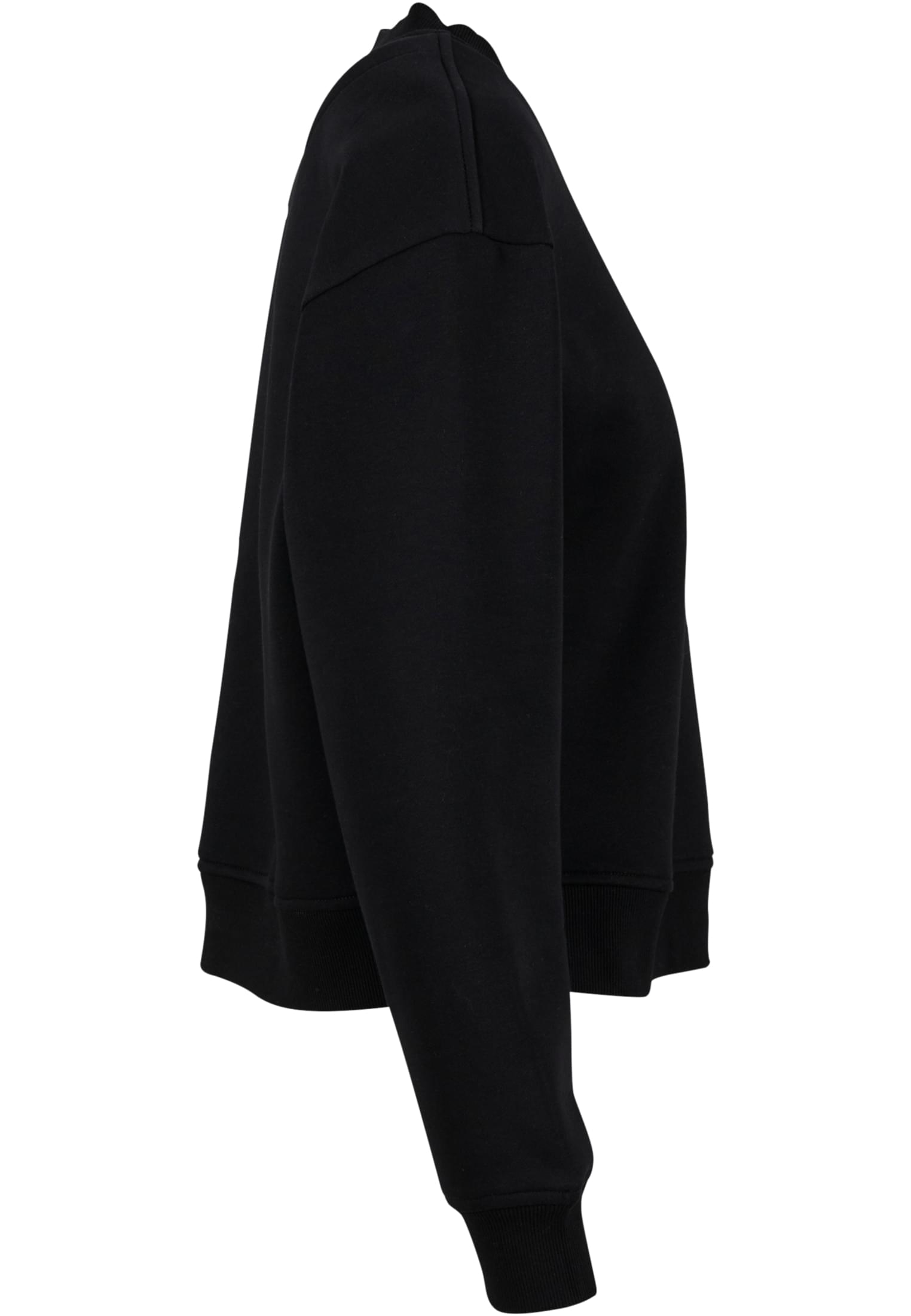 Ladies Oversized Crewneck black | black