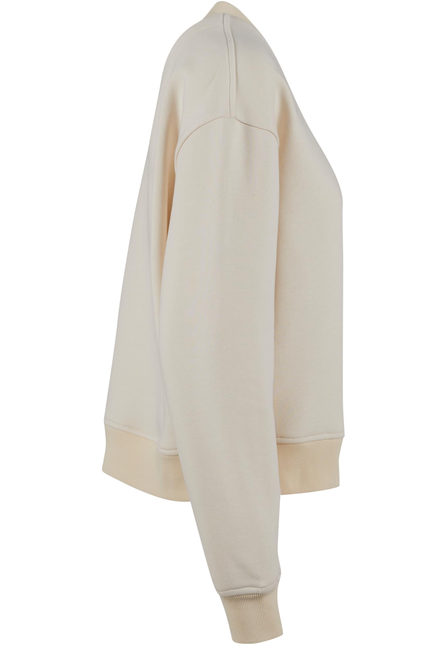Ladies Oversized Crewneck whitesand | whitesand