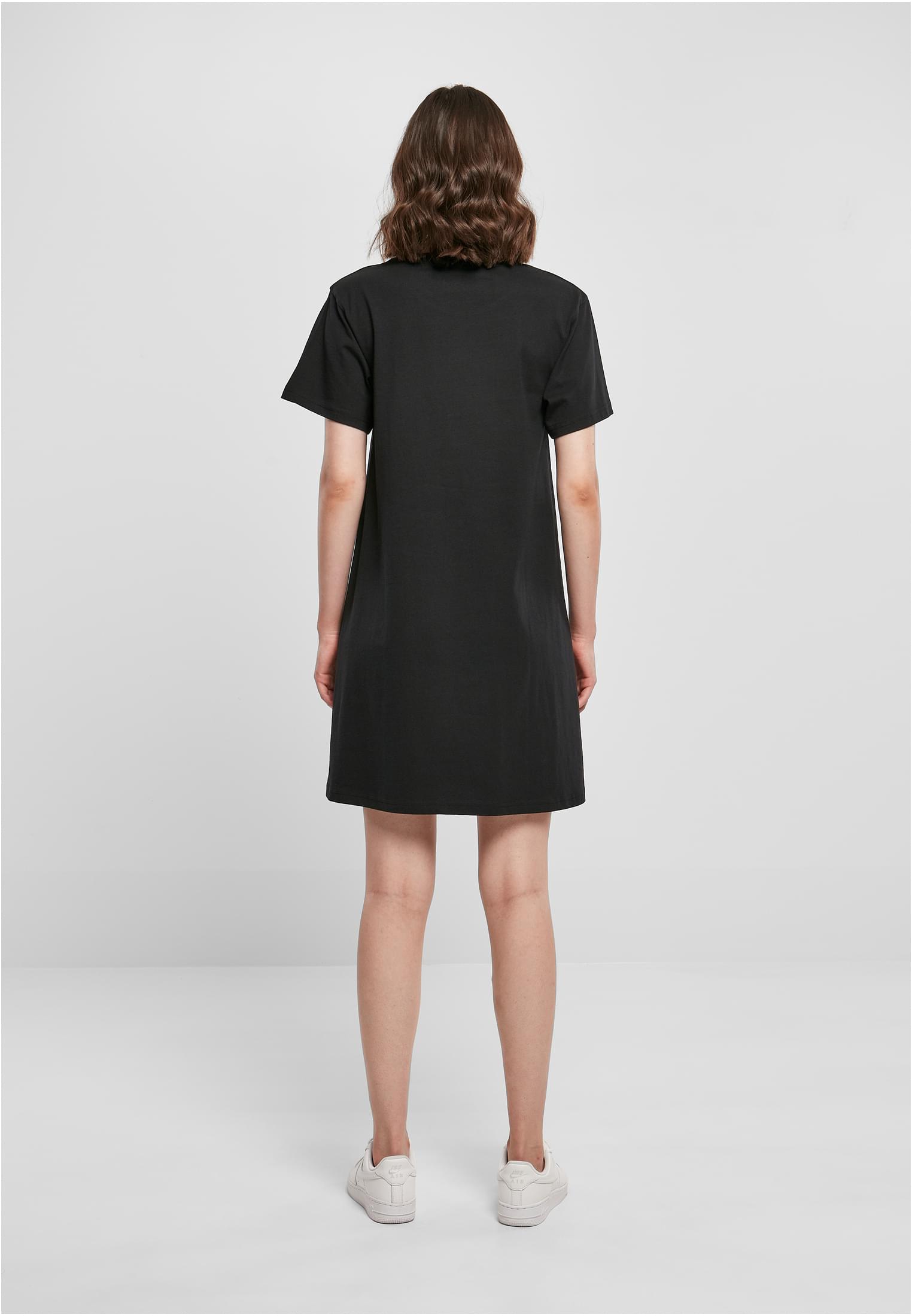 Ladies Tee Dress black | black