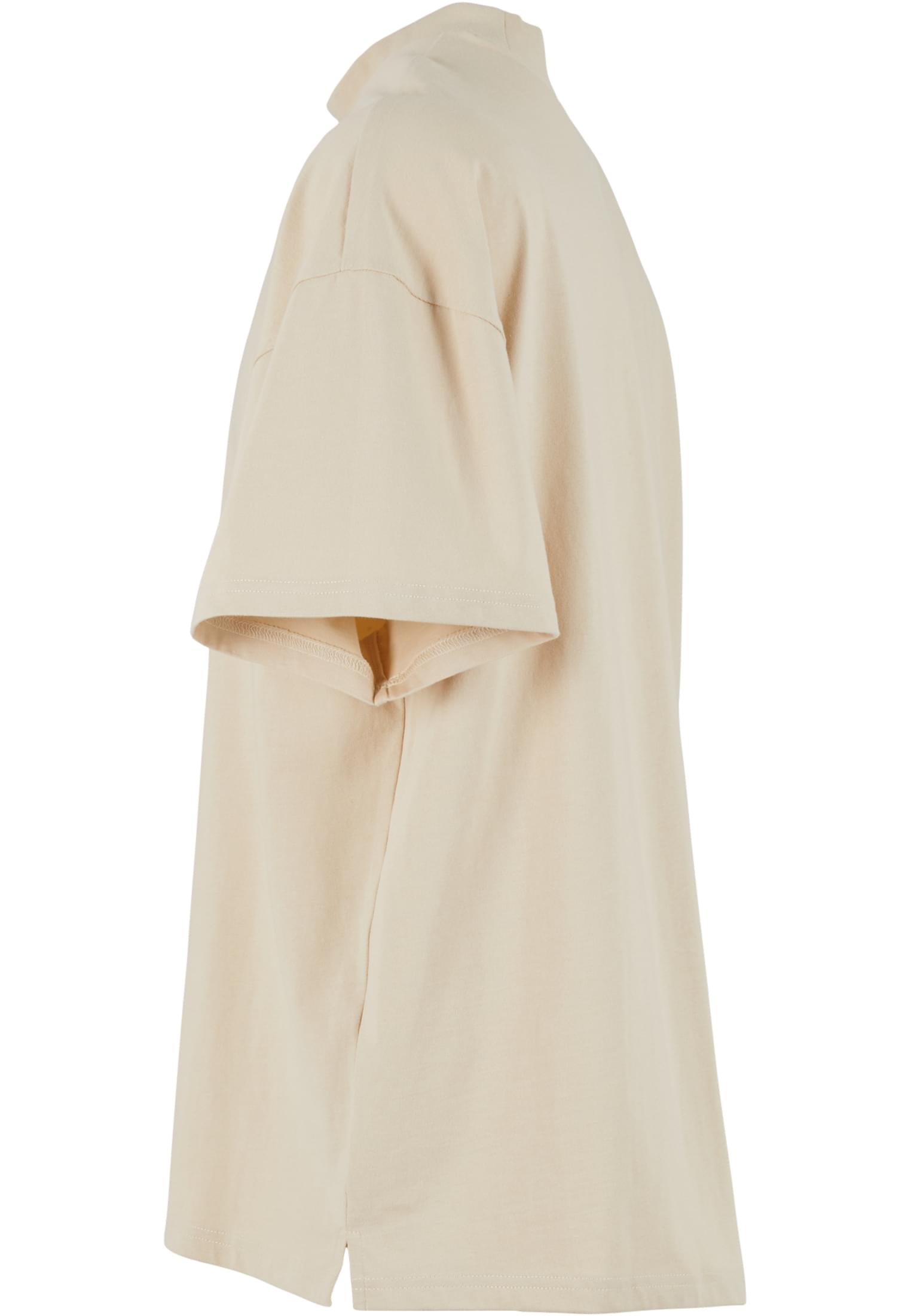 Oversized Mock Neck Tee sand | sand