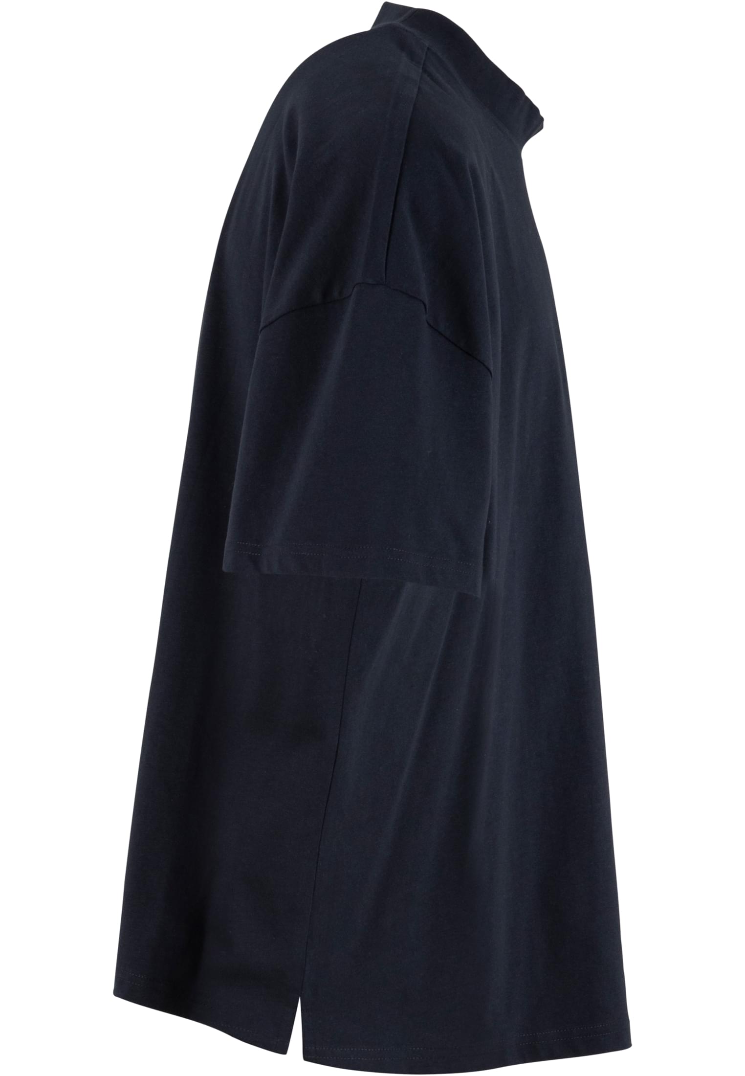 Oversized Mock Neck Tee navy | navy