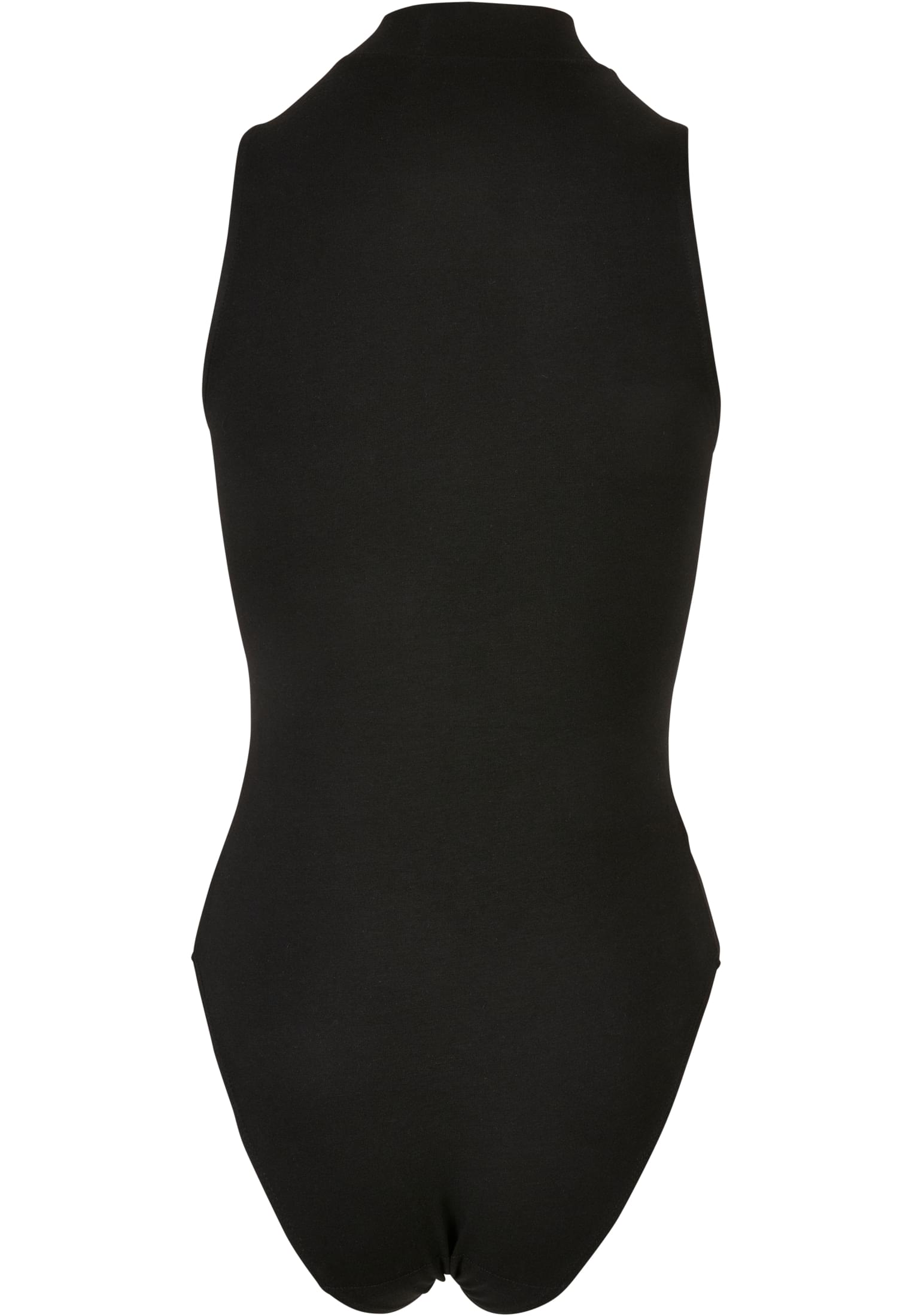 Ladies Sleeveless Turtleneck Body black | black
