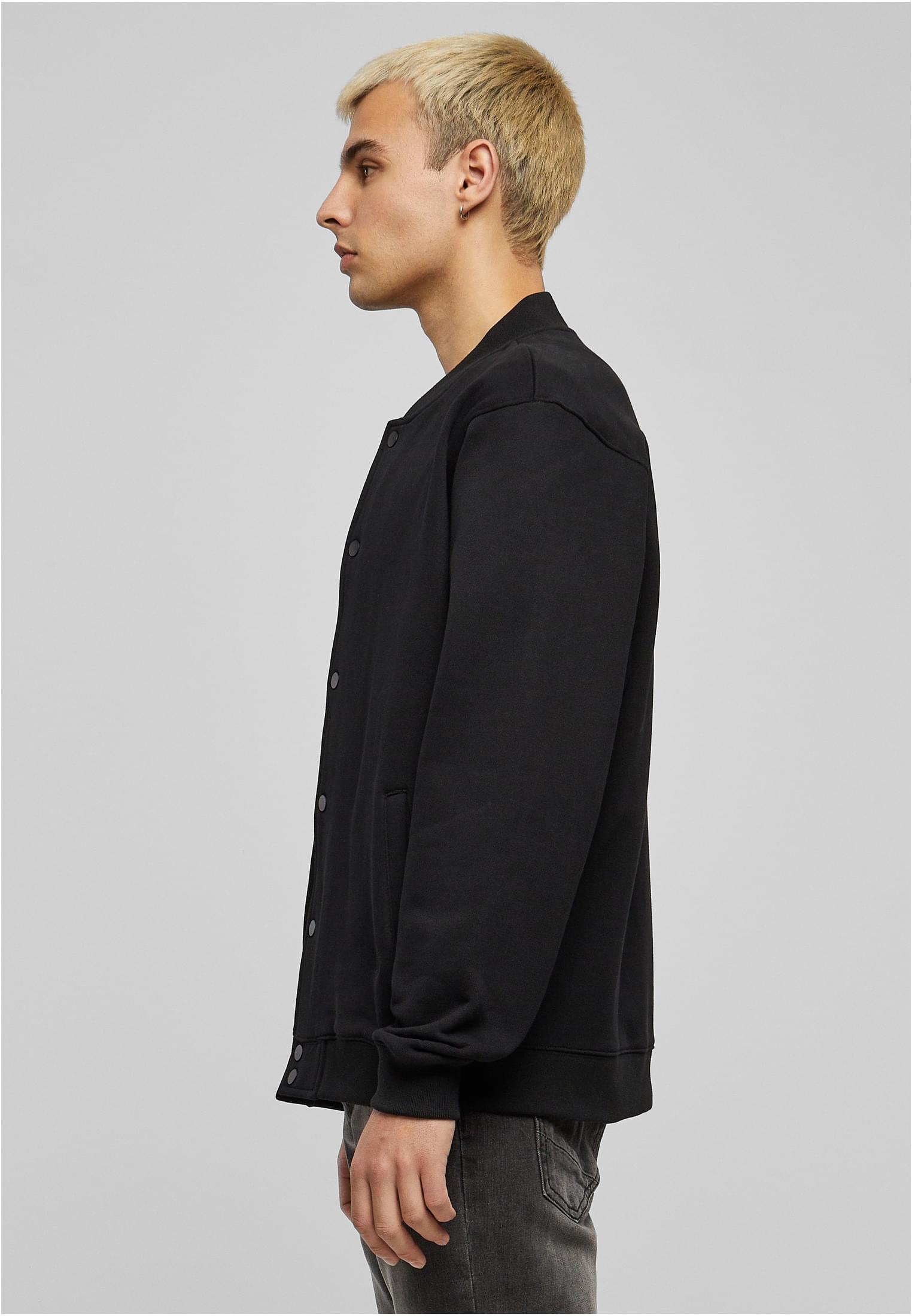 Heavy Tonal College Jacket black | black
