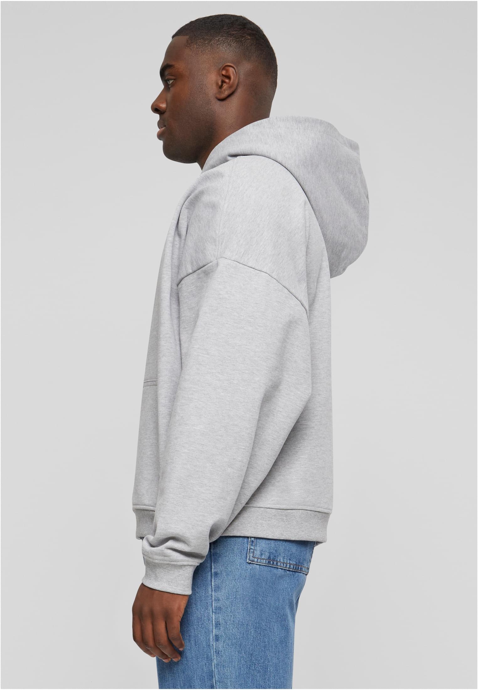 90's Zip Hoody heathergrey | heathergrey