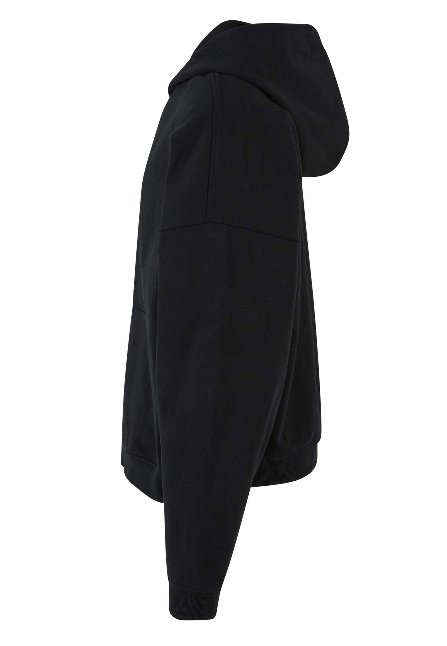 90's Zip Hoody black | black