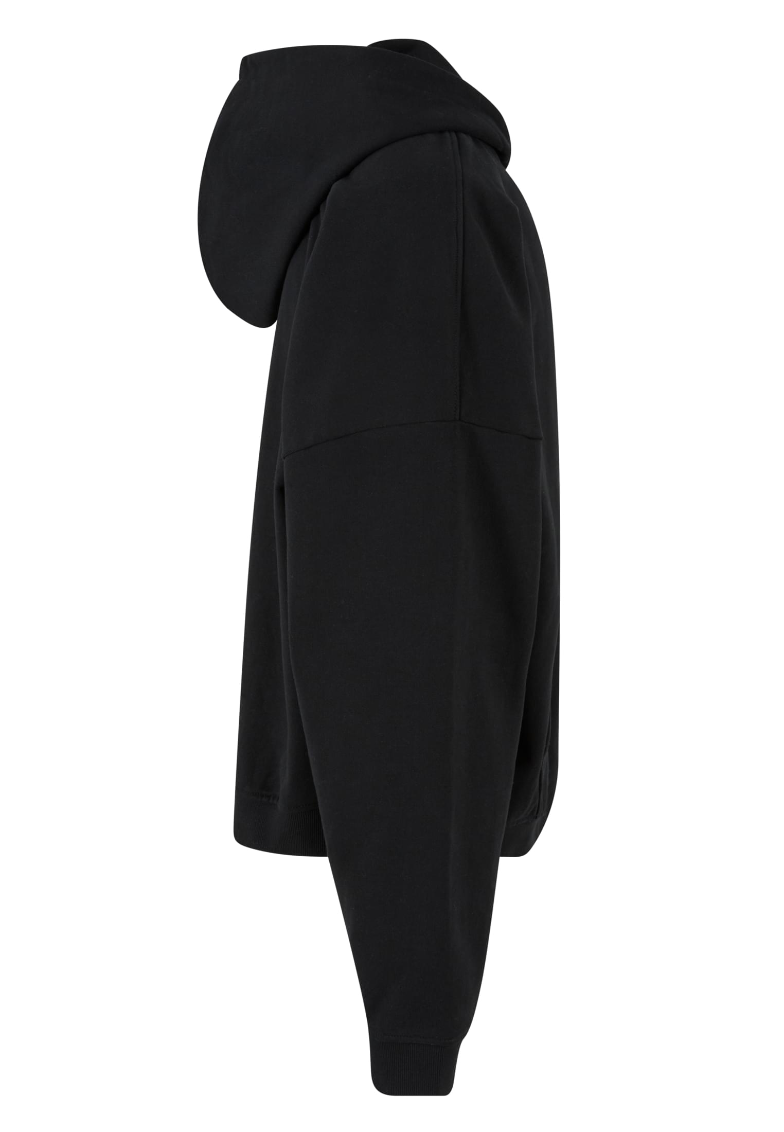 90's Zip Hoody black | black
