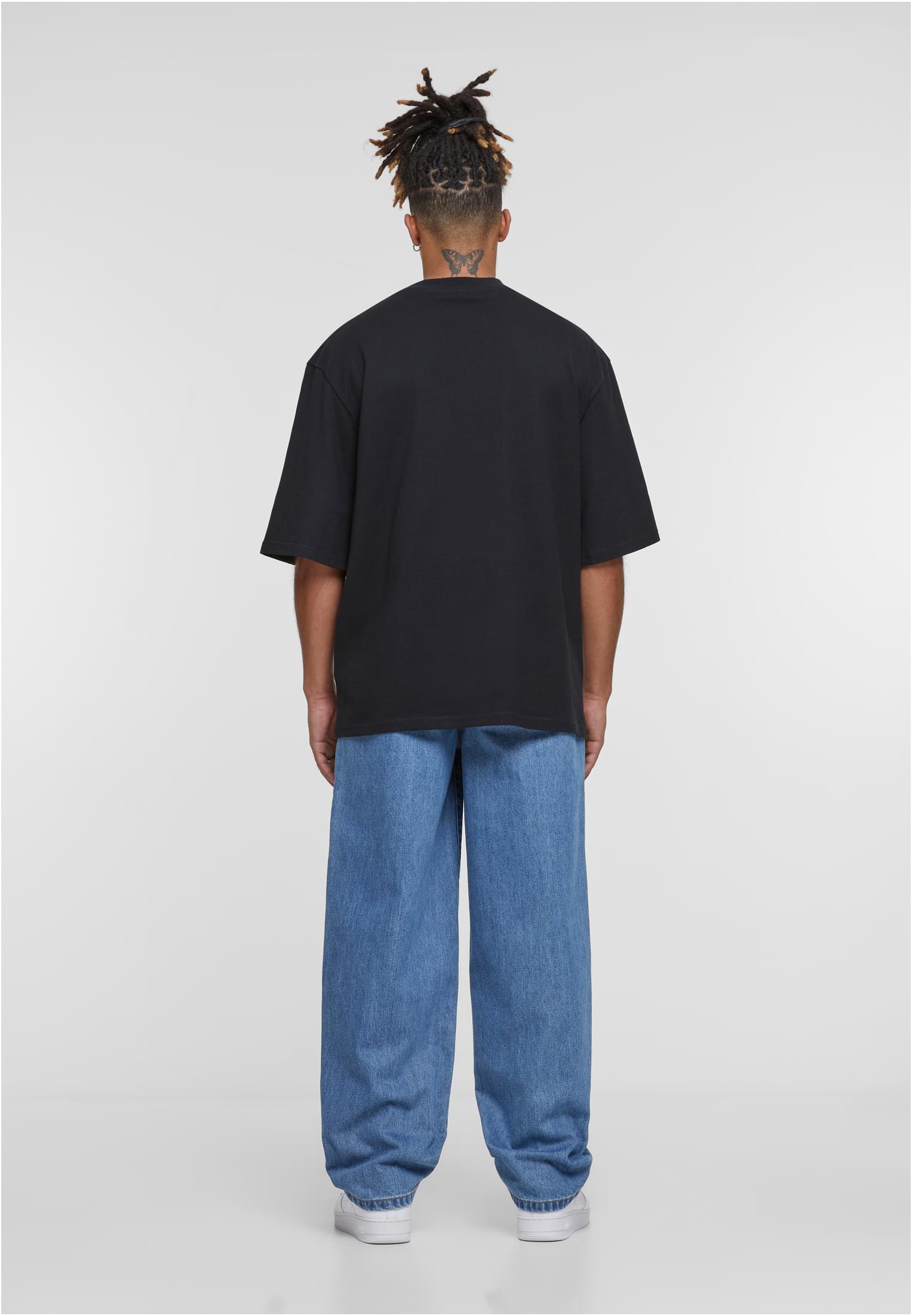 Oversized Sleeve Tee black | black