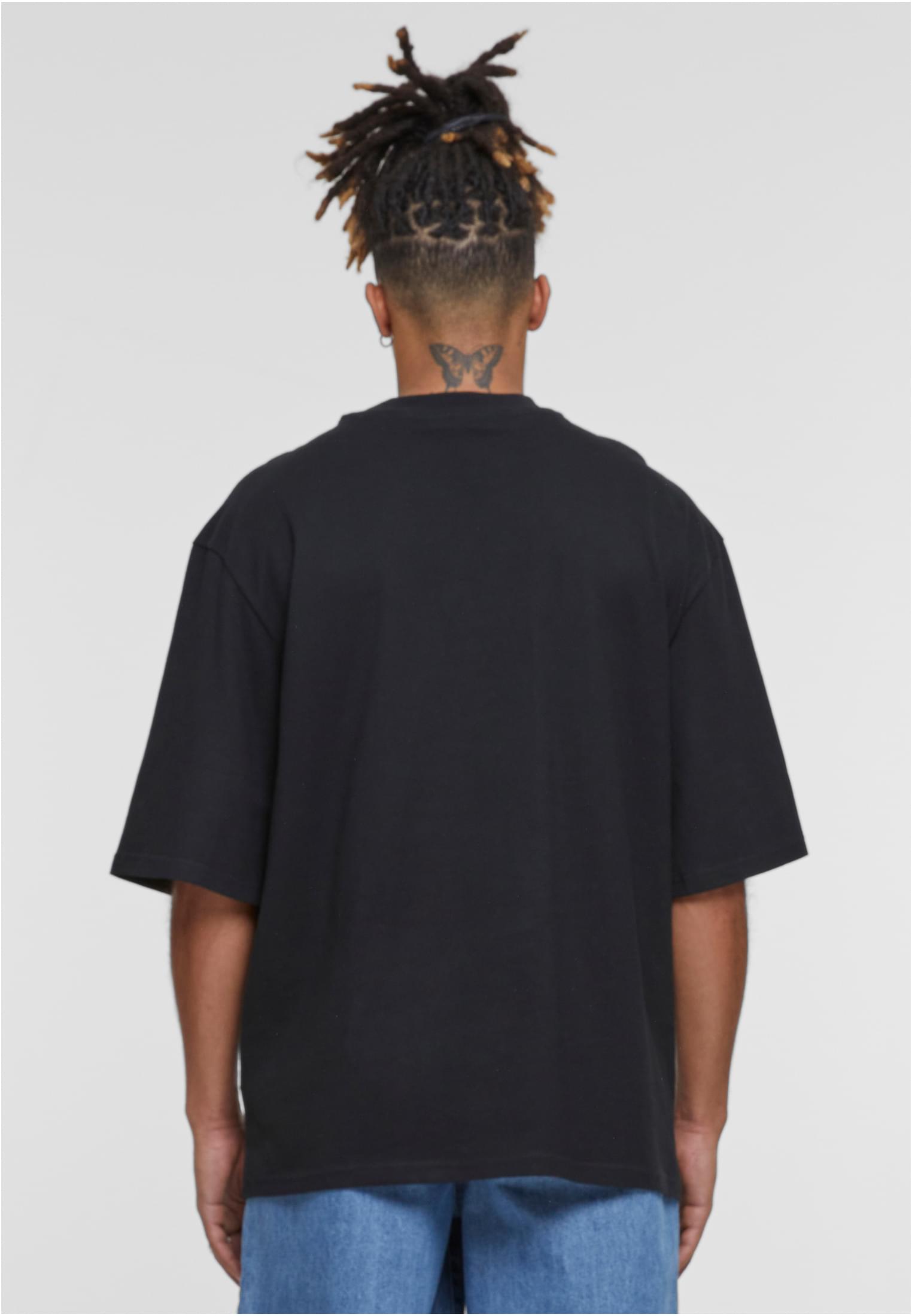 Oversized Sleeve Tee black | black