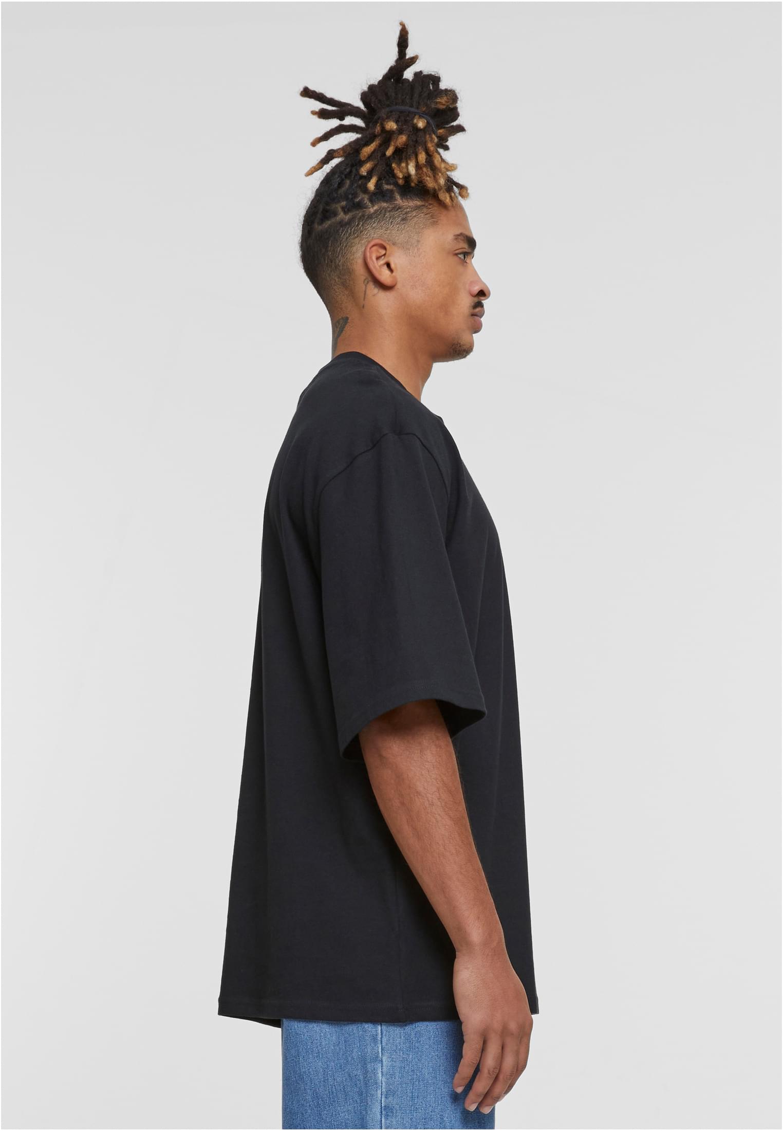 Oversized Sleeve Tee black | black
