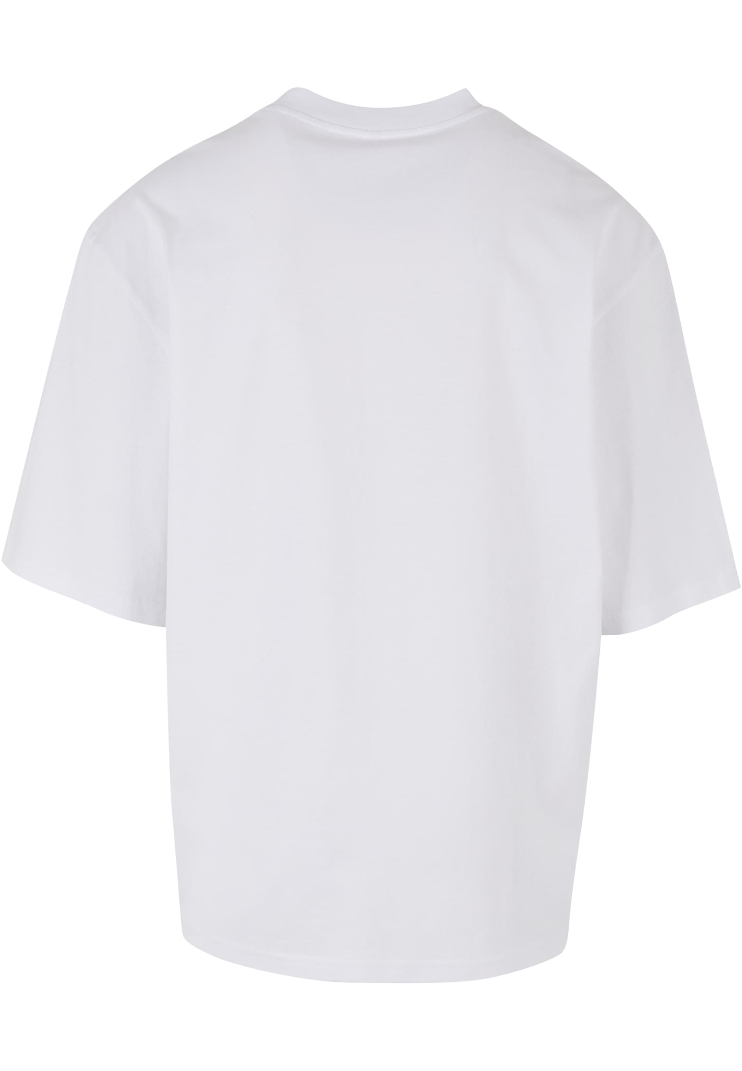 Oversized Sleeve Tee white | white
