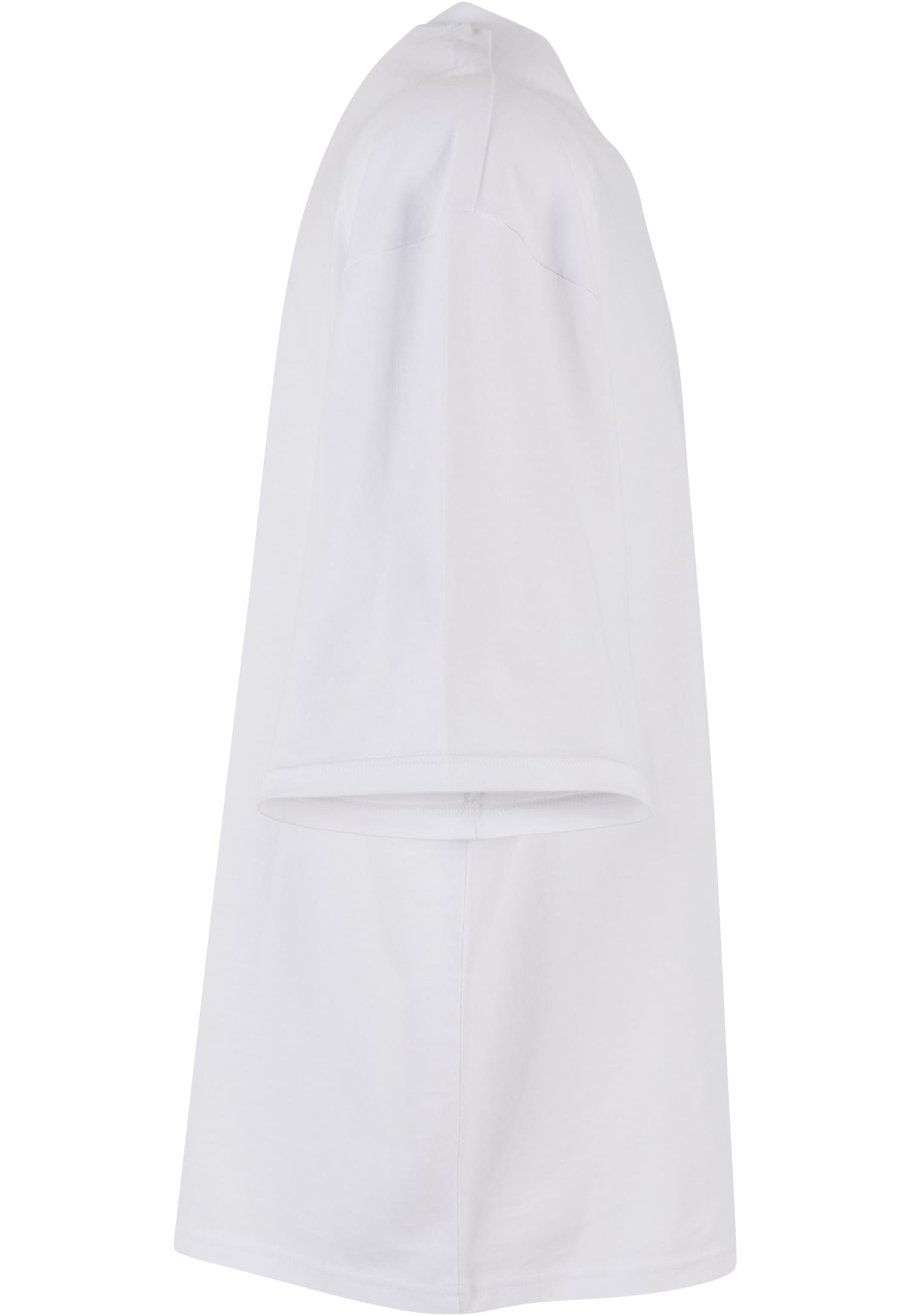 Oversized Sleeve Tee white | white