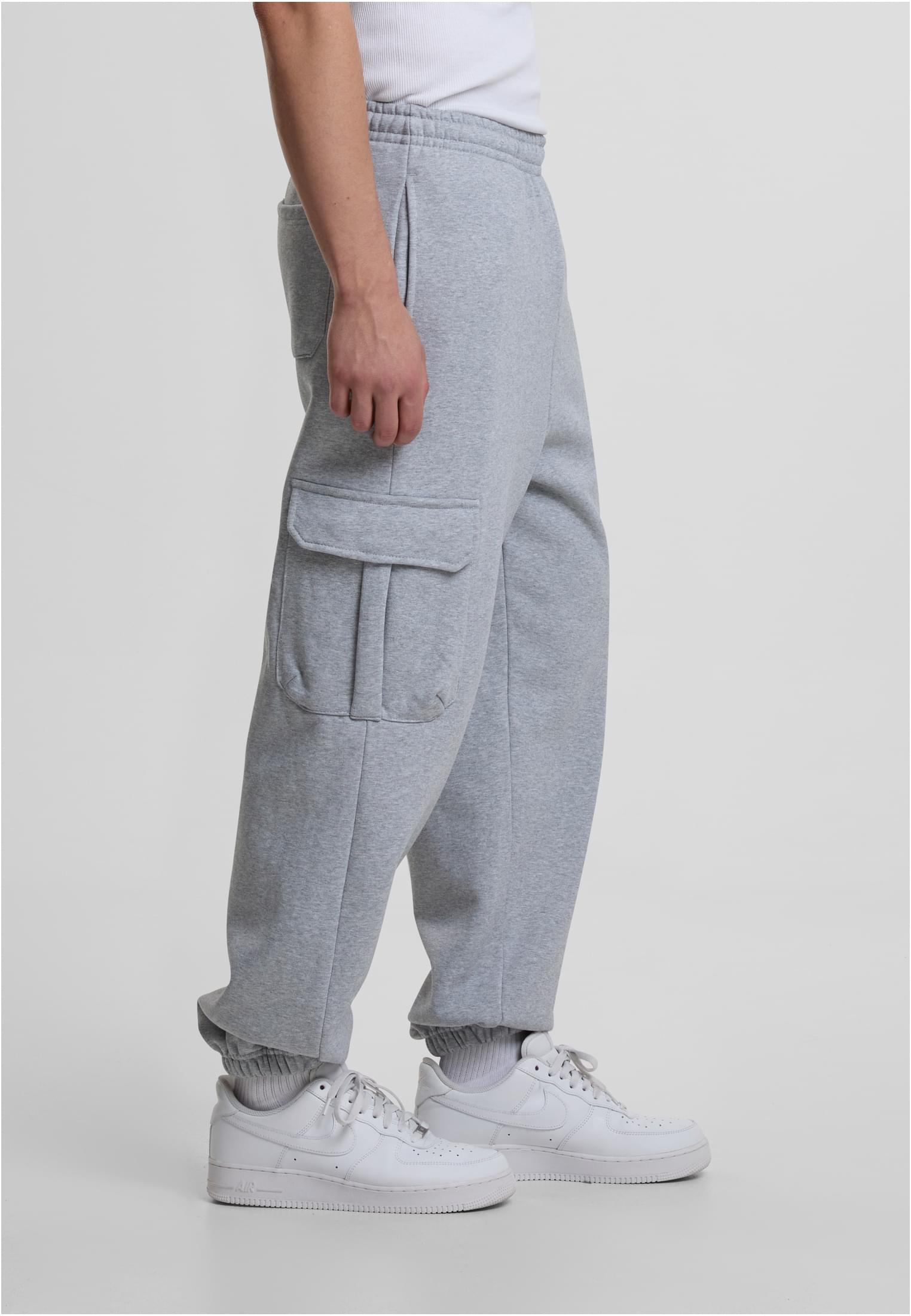90s Cargo Sweatpants heathergrey | heathergrey