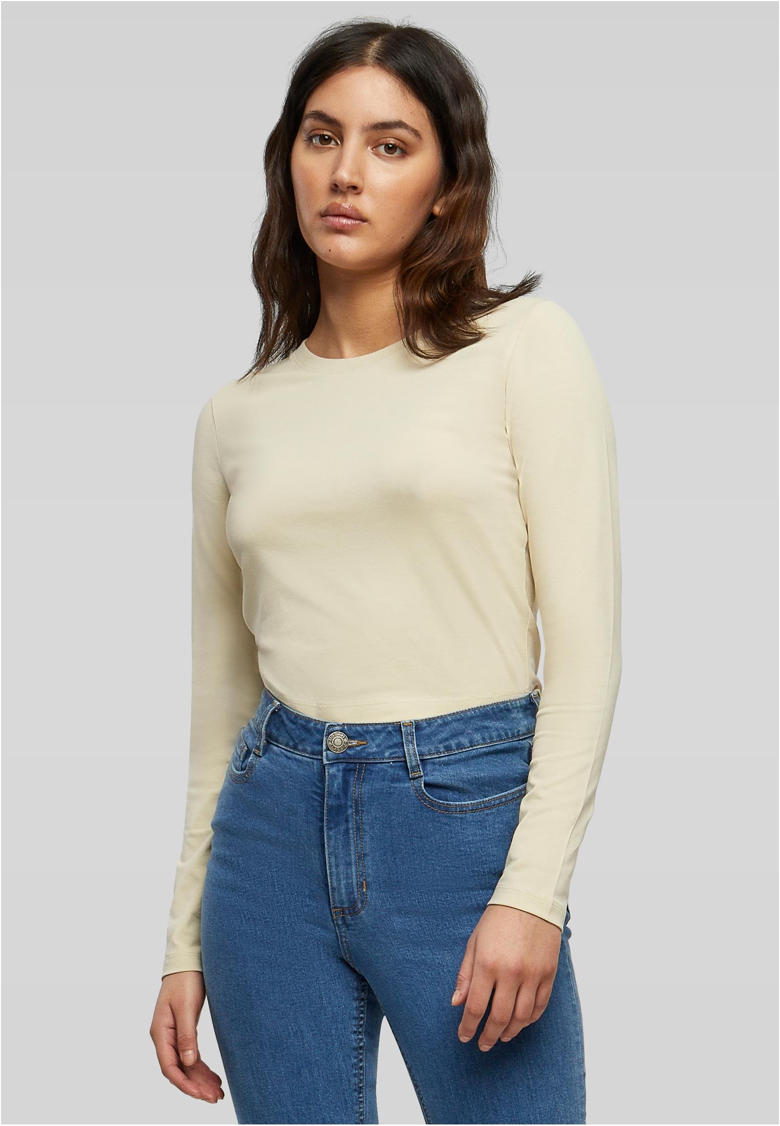 Ladies Short Longsleeve sand | sand