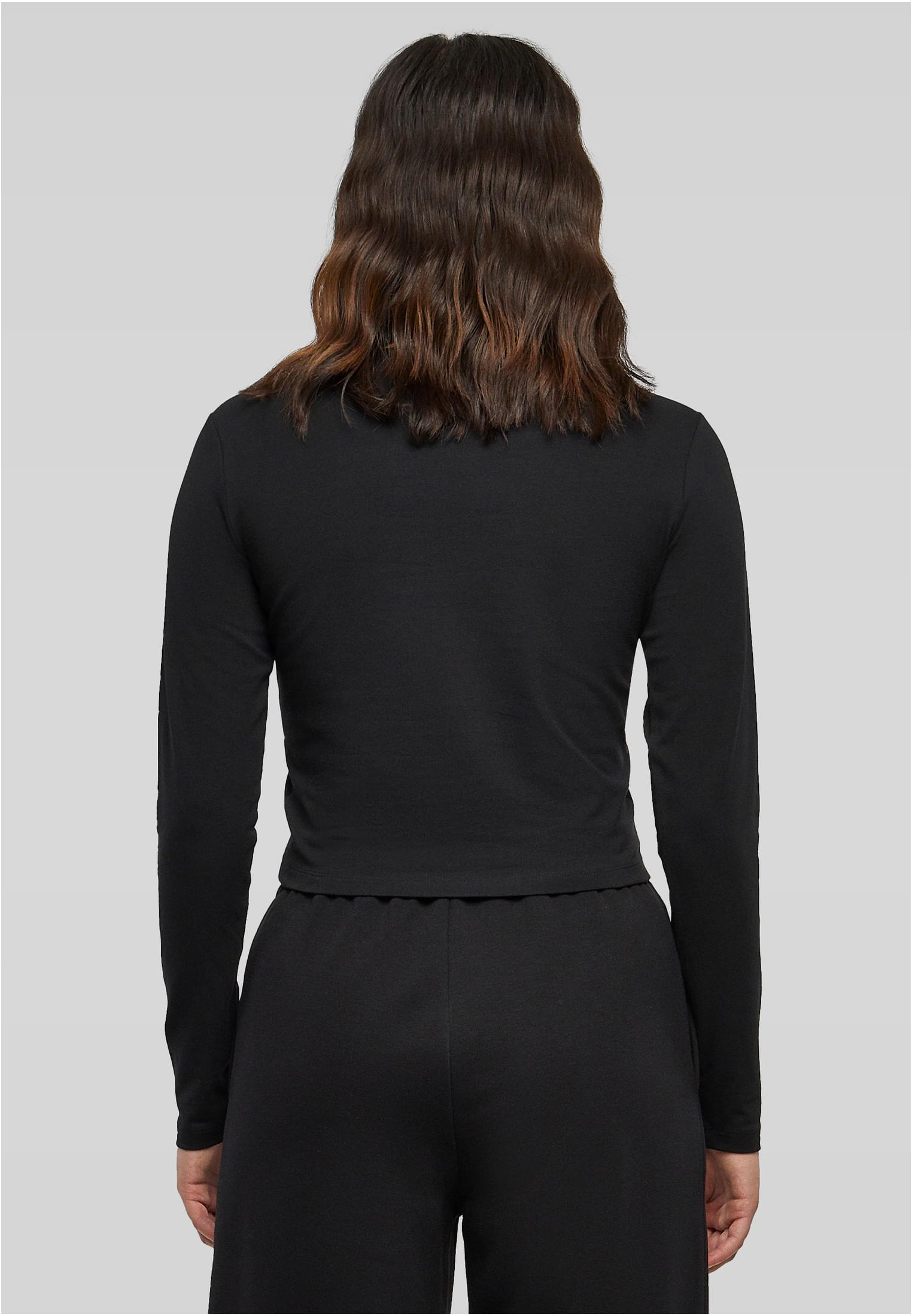 Ladies Short Longsleeve black | black