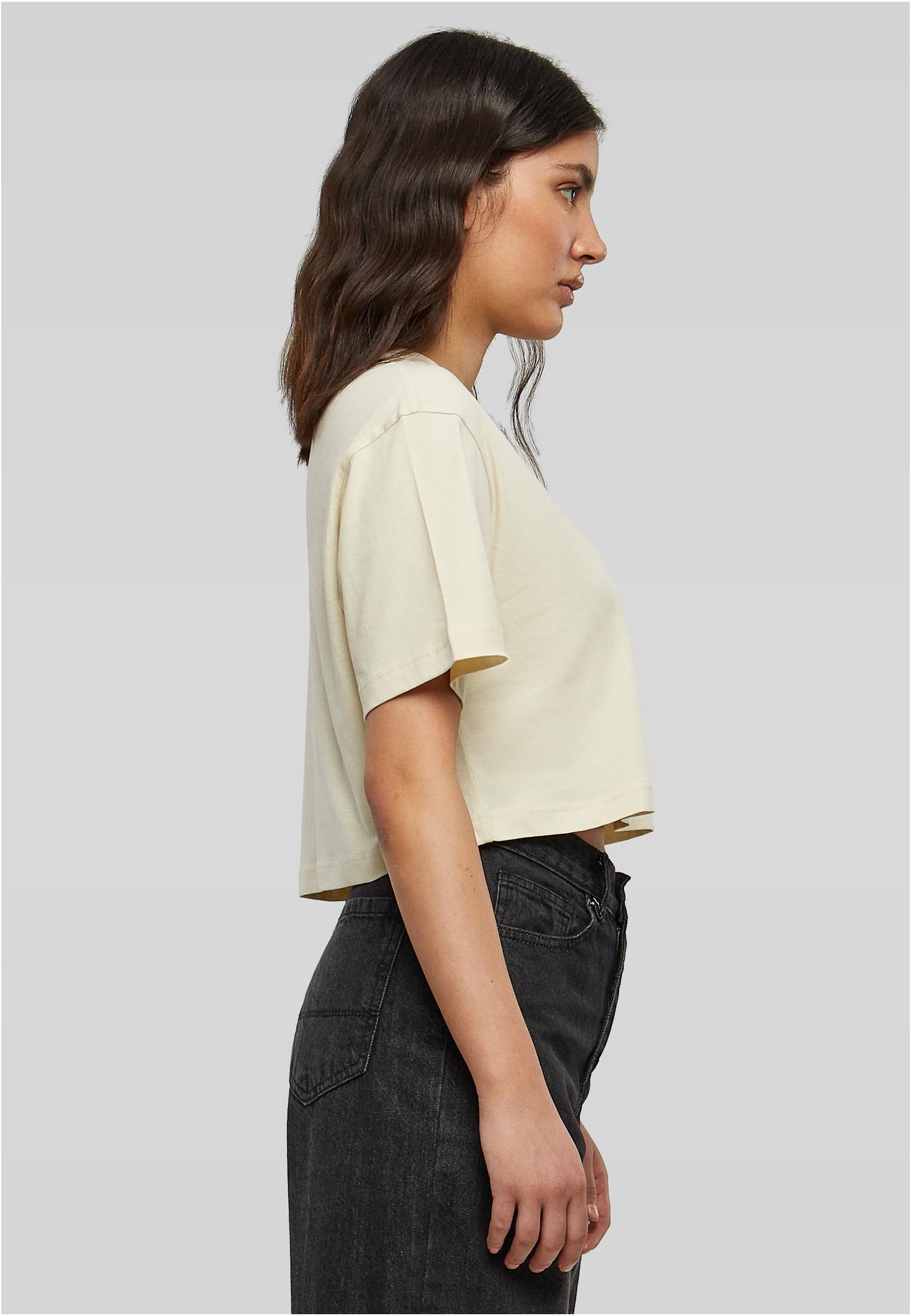 Ladies Short Oversized Tee sand | sand