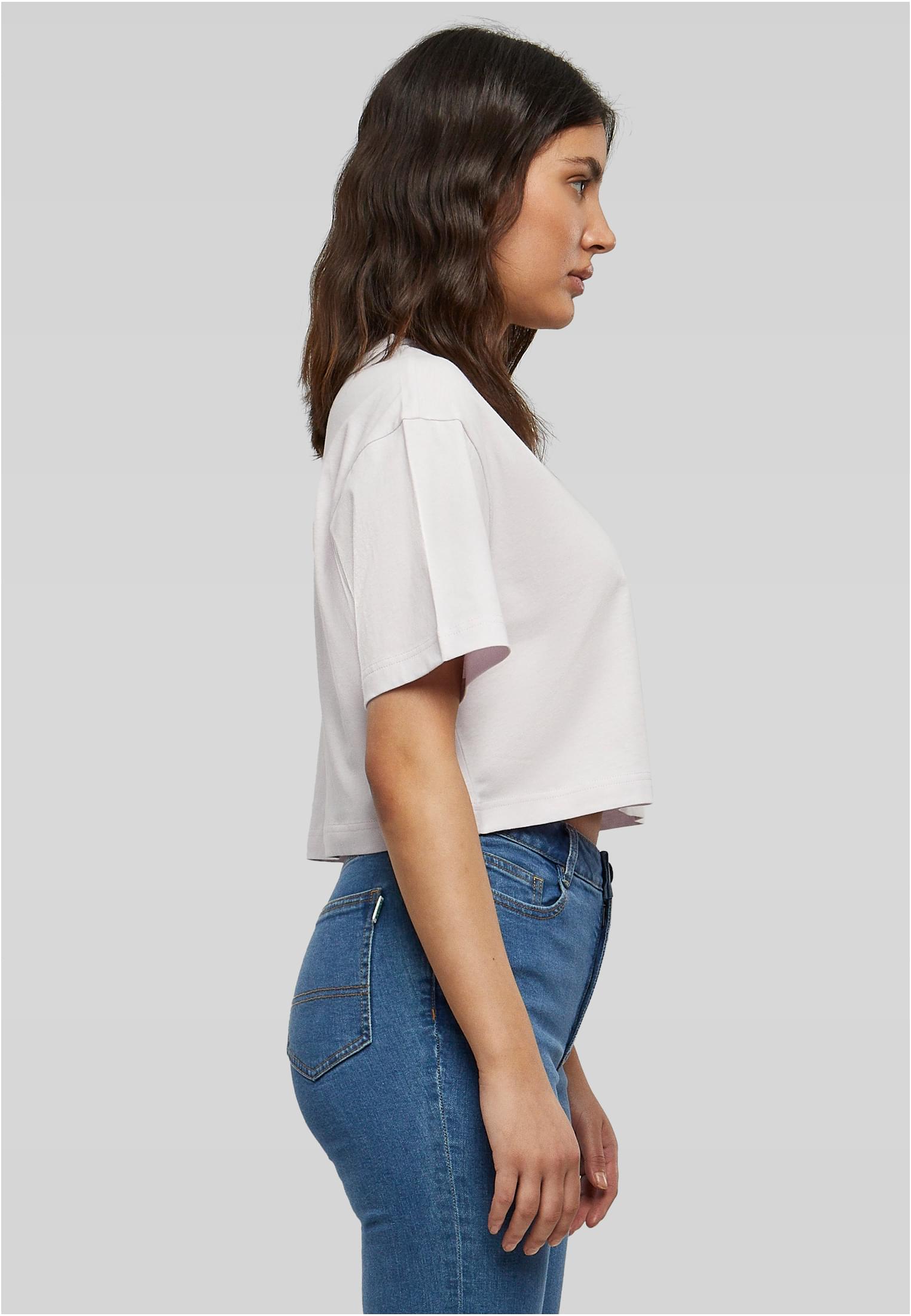 Ladies Short Oversized Tee softlilac | softlilac