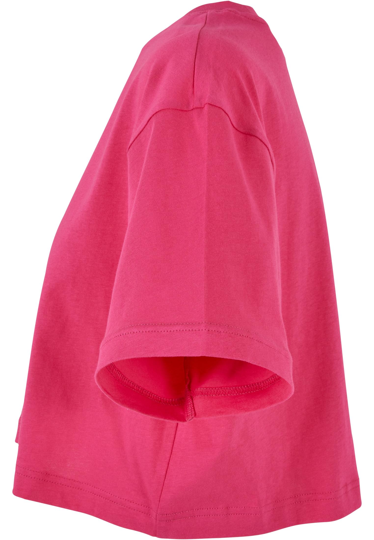 Ladies Short Oversized Tee hibiskuspink | hibiskuspink
