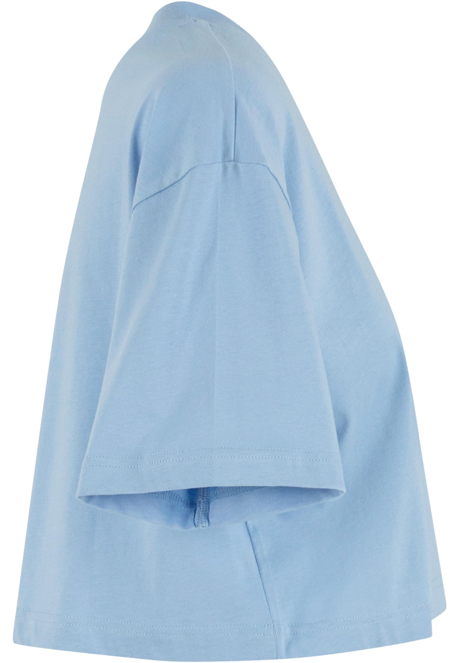 Ladies Short Oversized Tee powderblue | powderblue