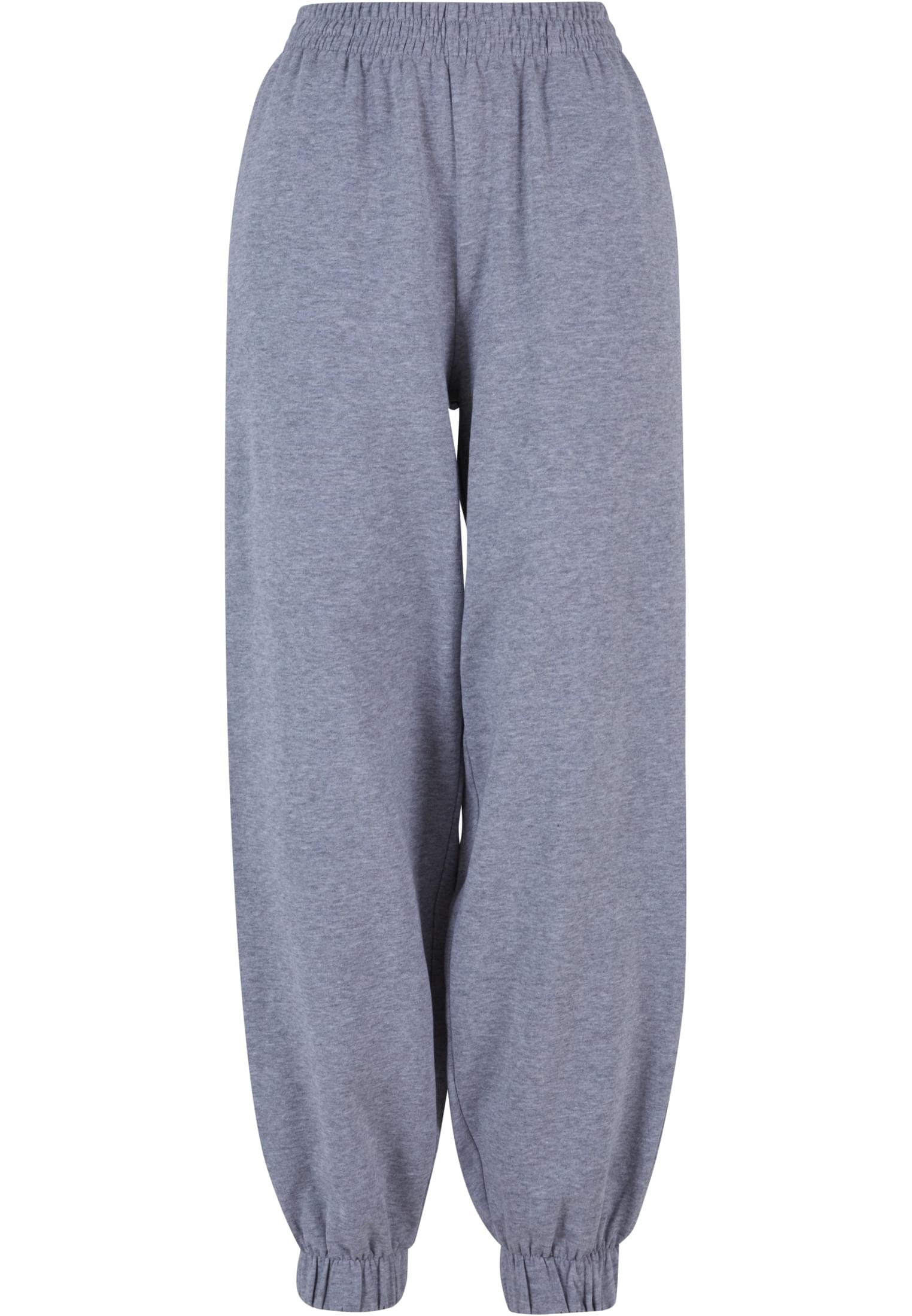 Ladies High Waist Ballon Sweat Pants heathergrey | heathergrey