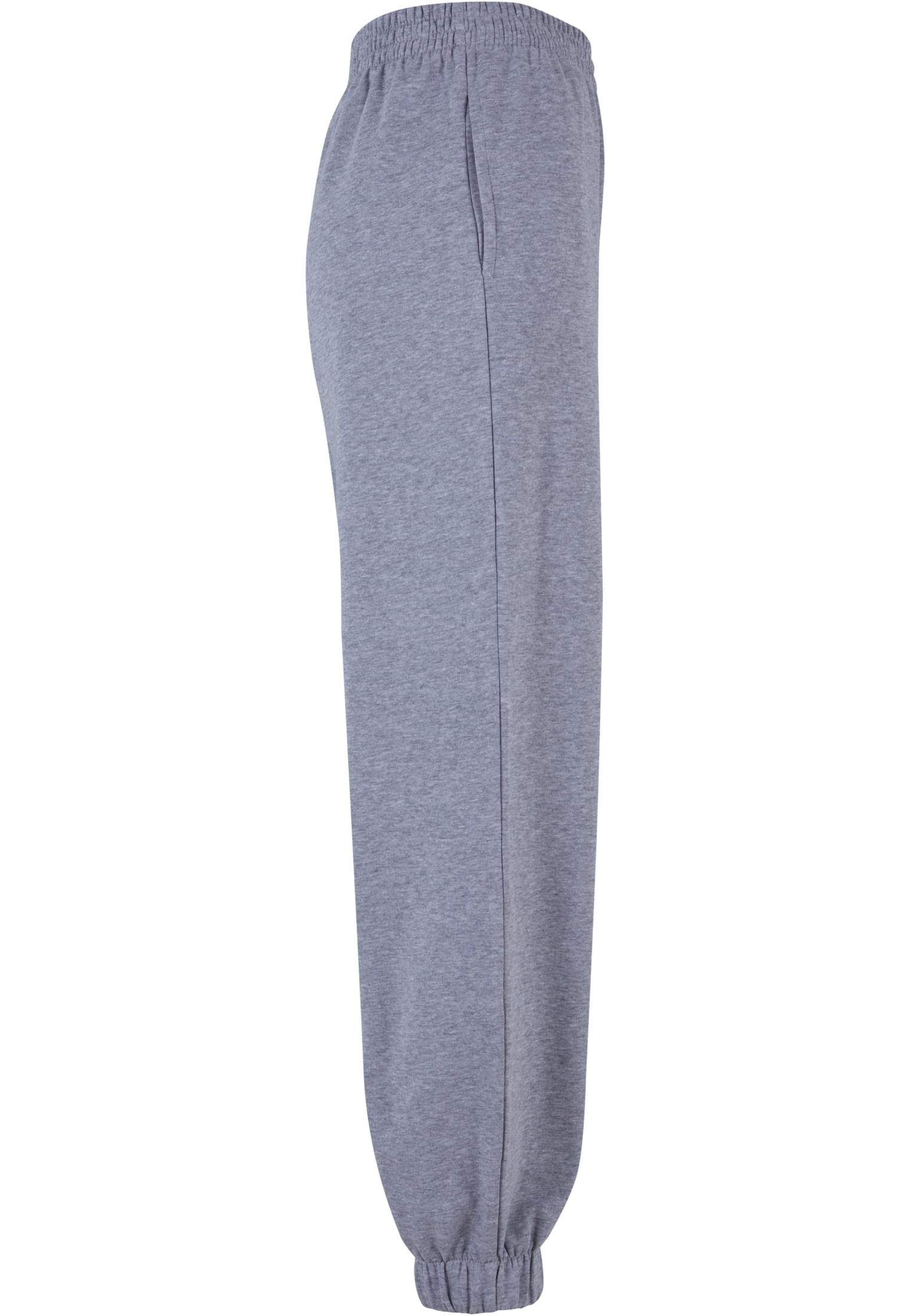 Ladies High Waist Ballon Sweat Pants heathergrey | heathergrey