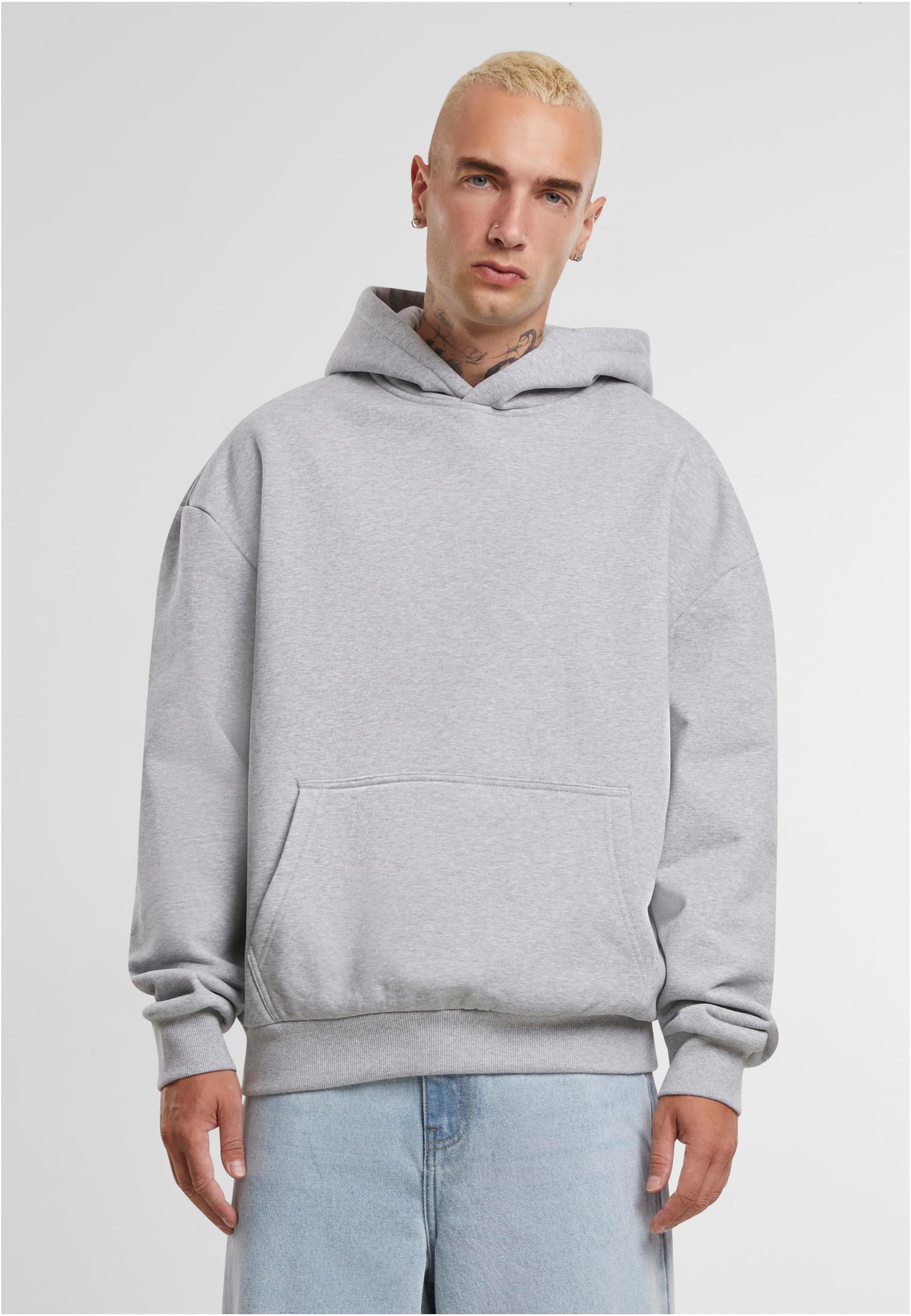 Ultra Heavy Oversized Hoody heathergrey | heathergrey