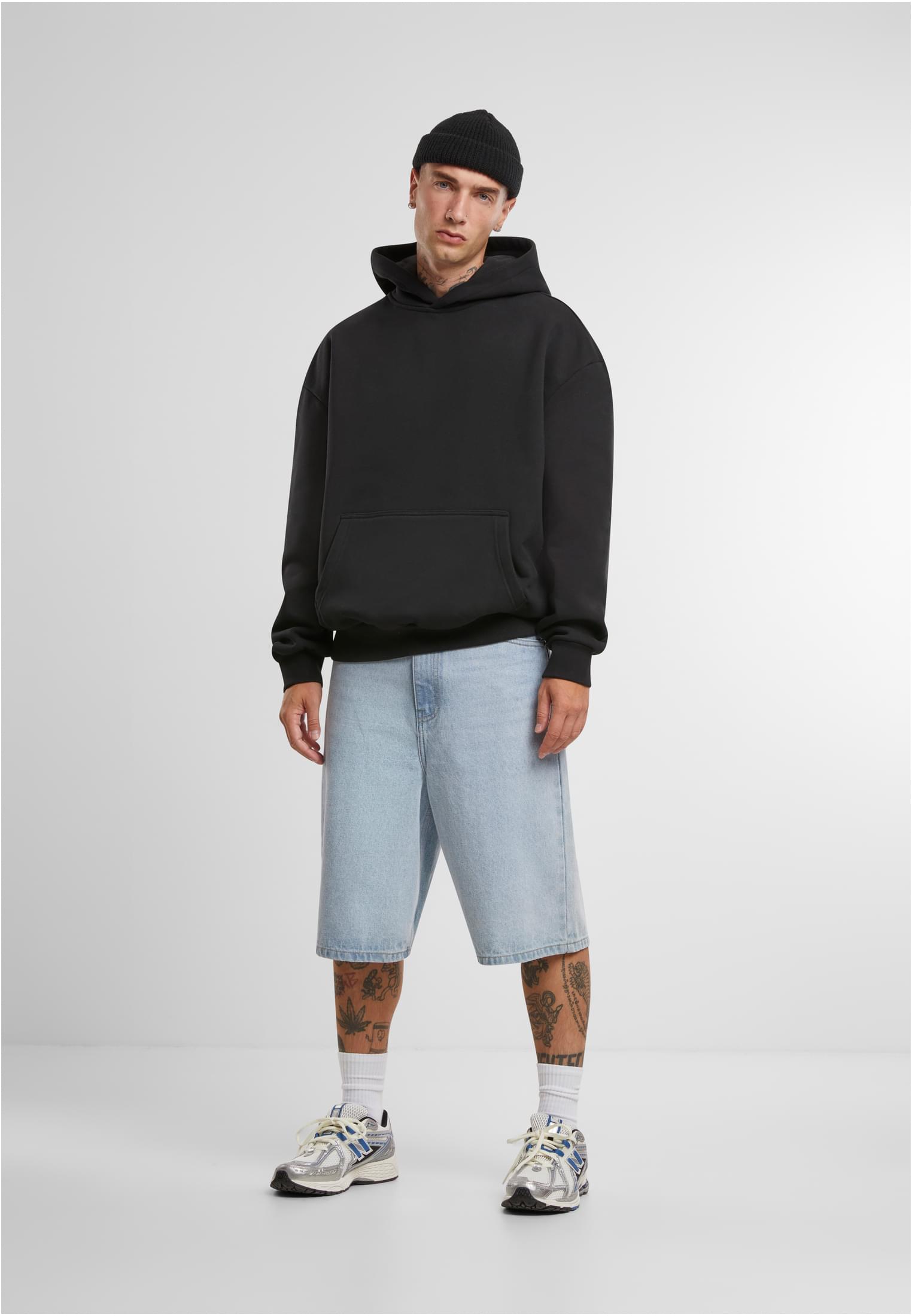 Ultra Heavy Oversized Hoody black | black