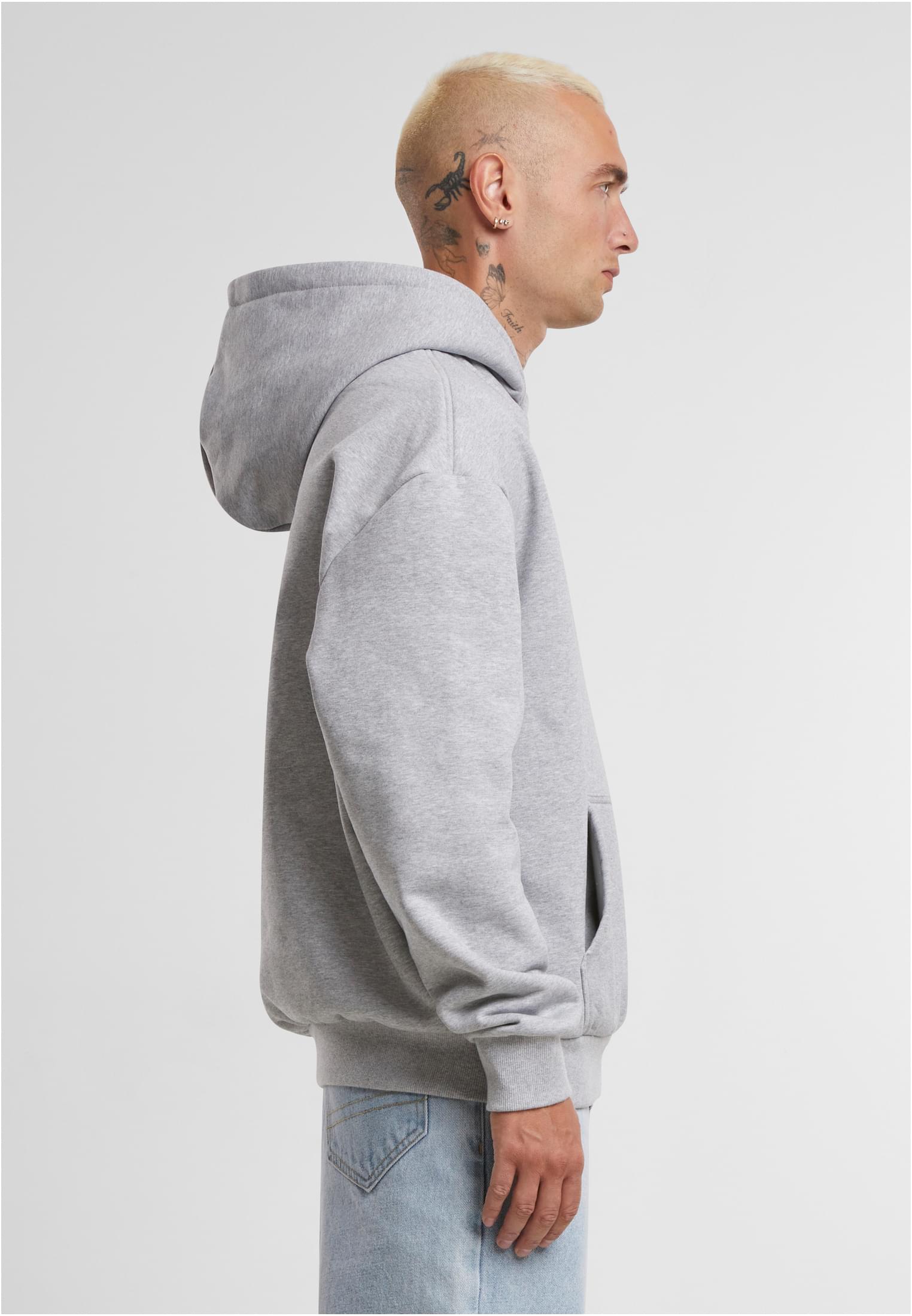 Ultra Heavy Oversized Hoody heathergrey | heathergrey
