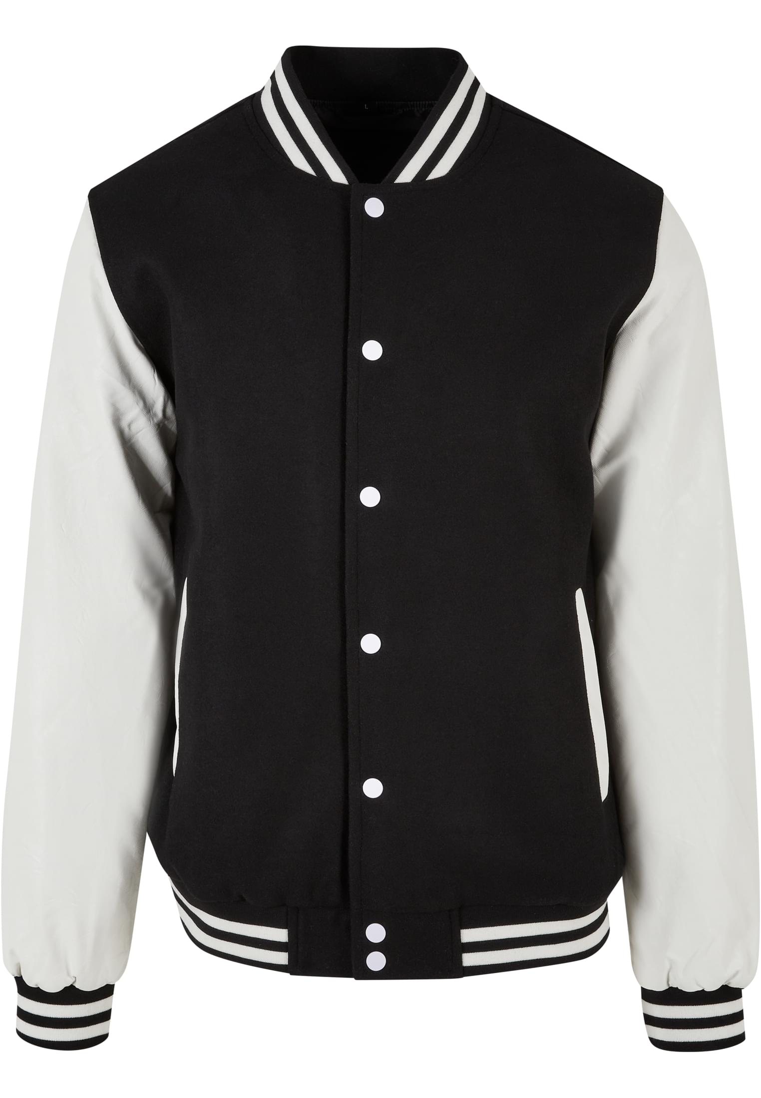 Oldschool College Jacket black/white | black/white