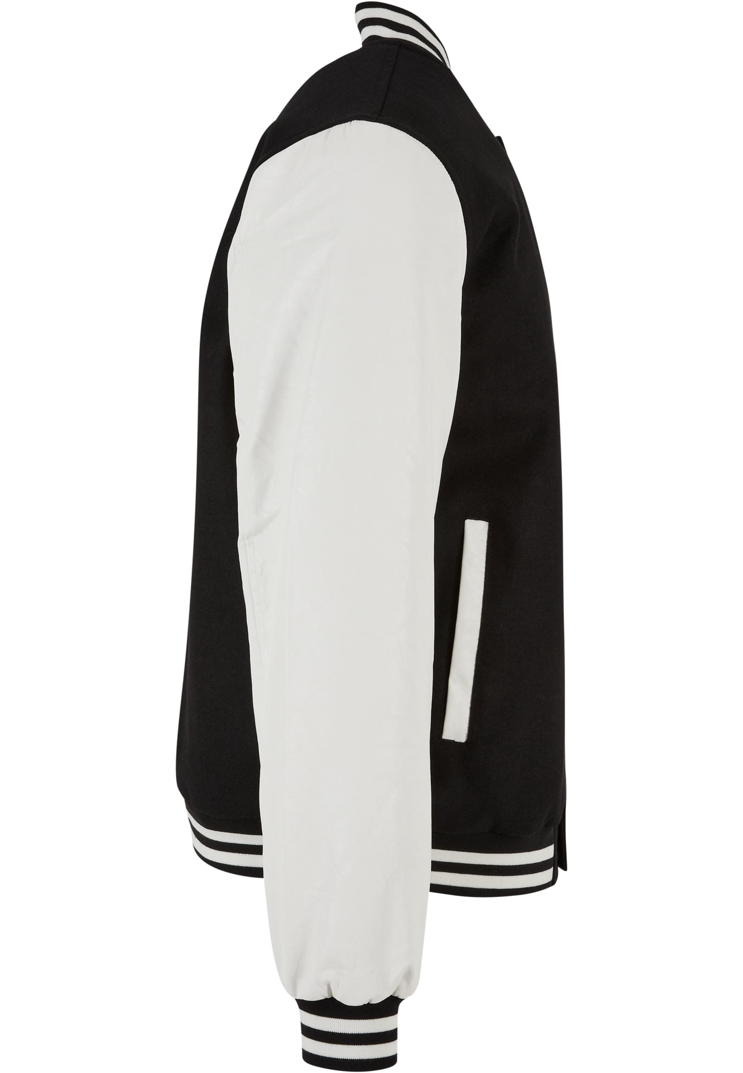 Oldschool College Jacket black/white | black/white
