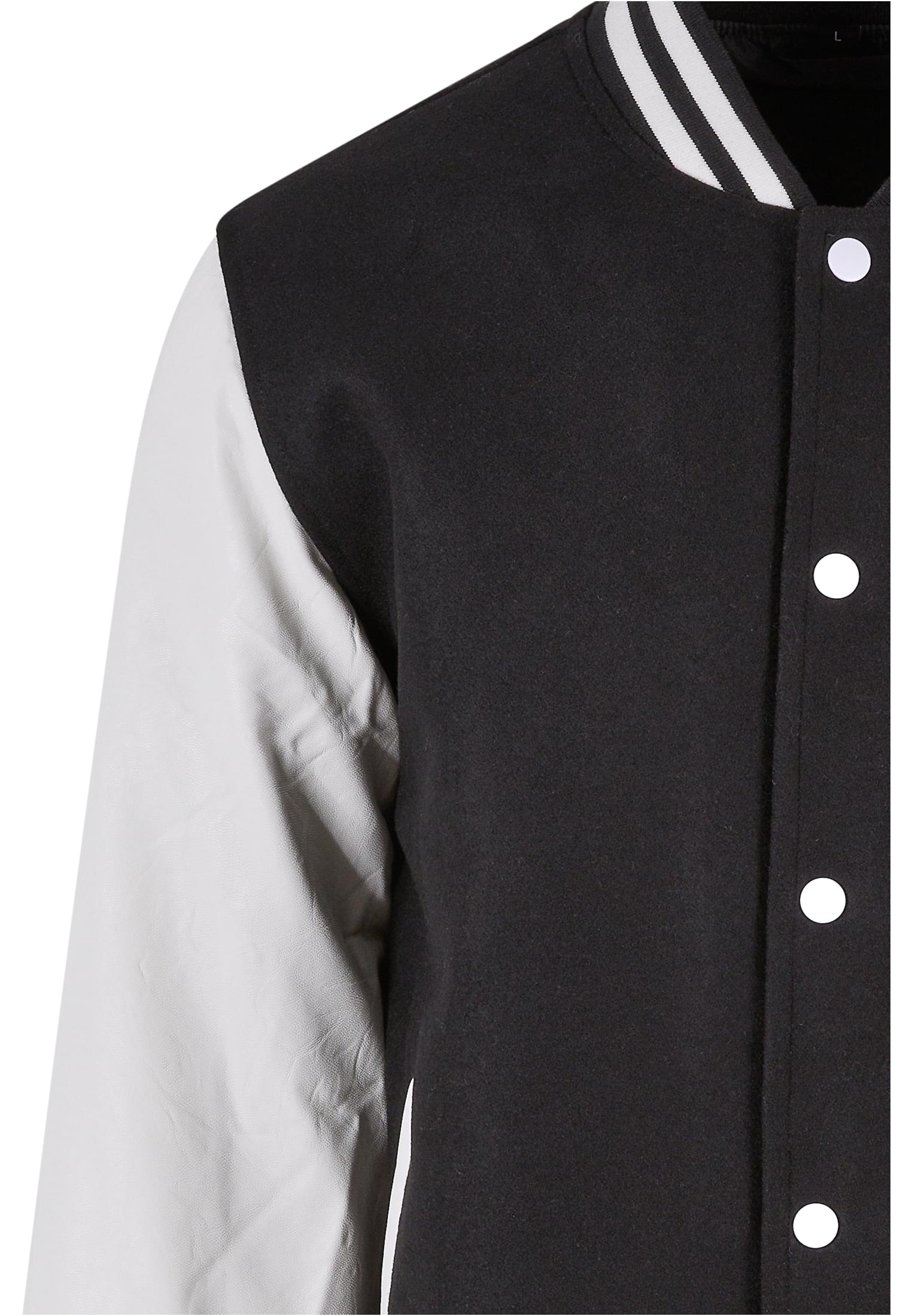 Oldschool College Jacket black/white | black/white