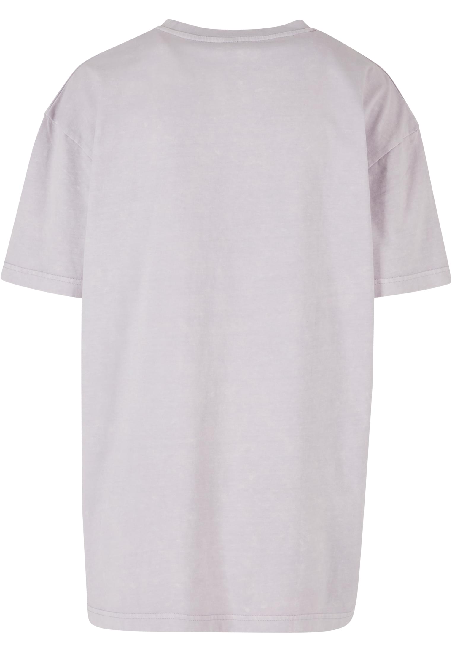 Ladies Oversized Acid Wash Tee softlilac | softlilac