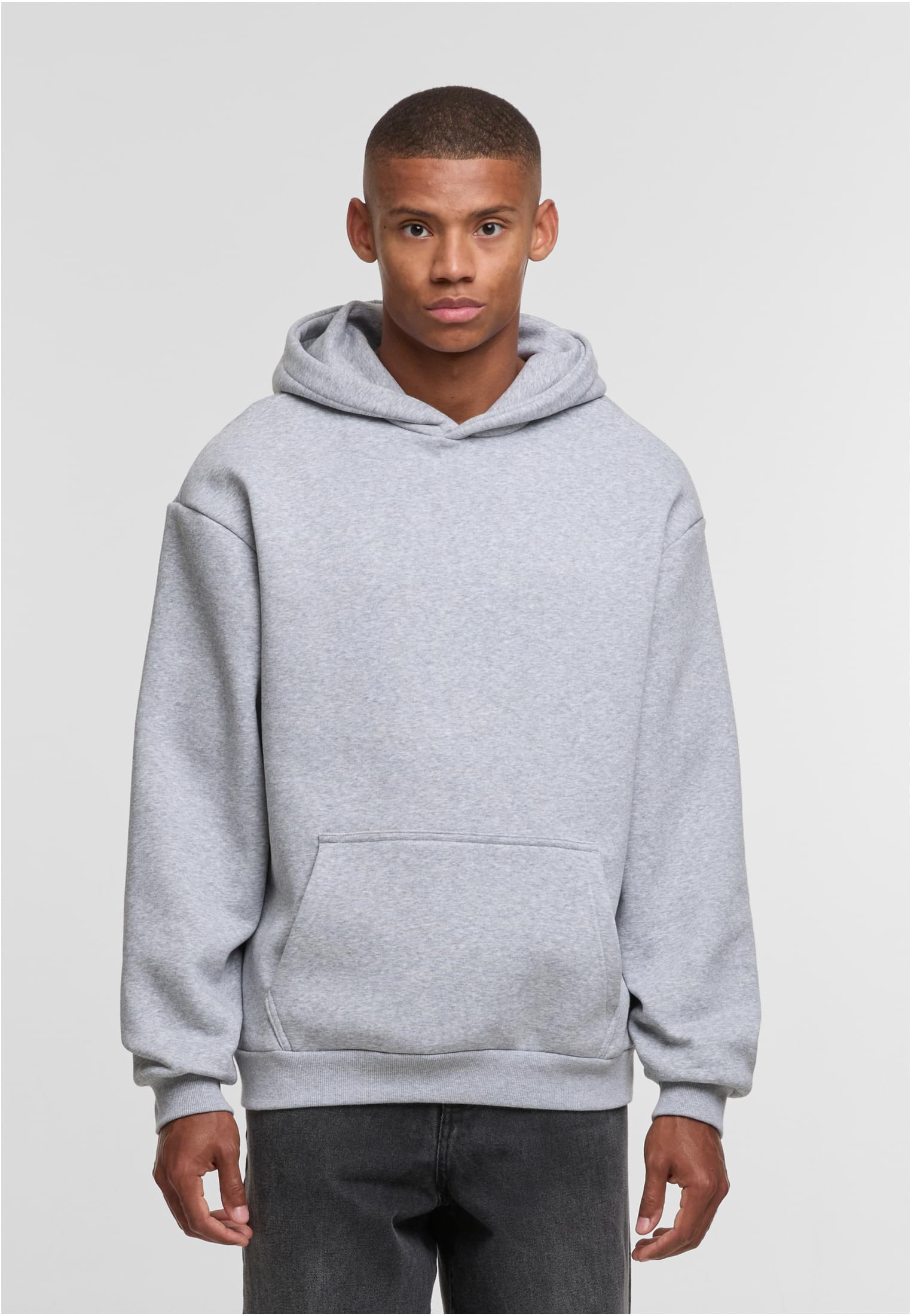 Fluffy Hoody heathergrey | heathergrey
